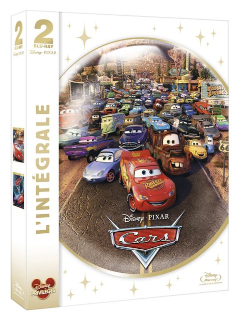 Cars, Quatre Roues + Cars 2 - Blu-Ray