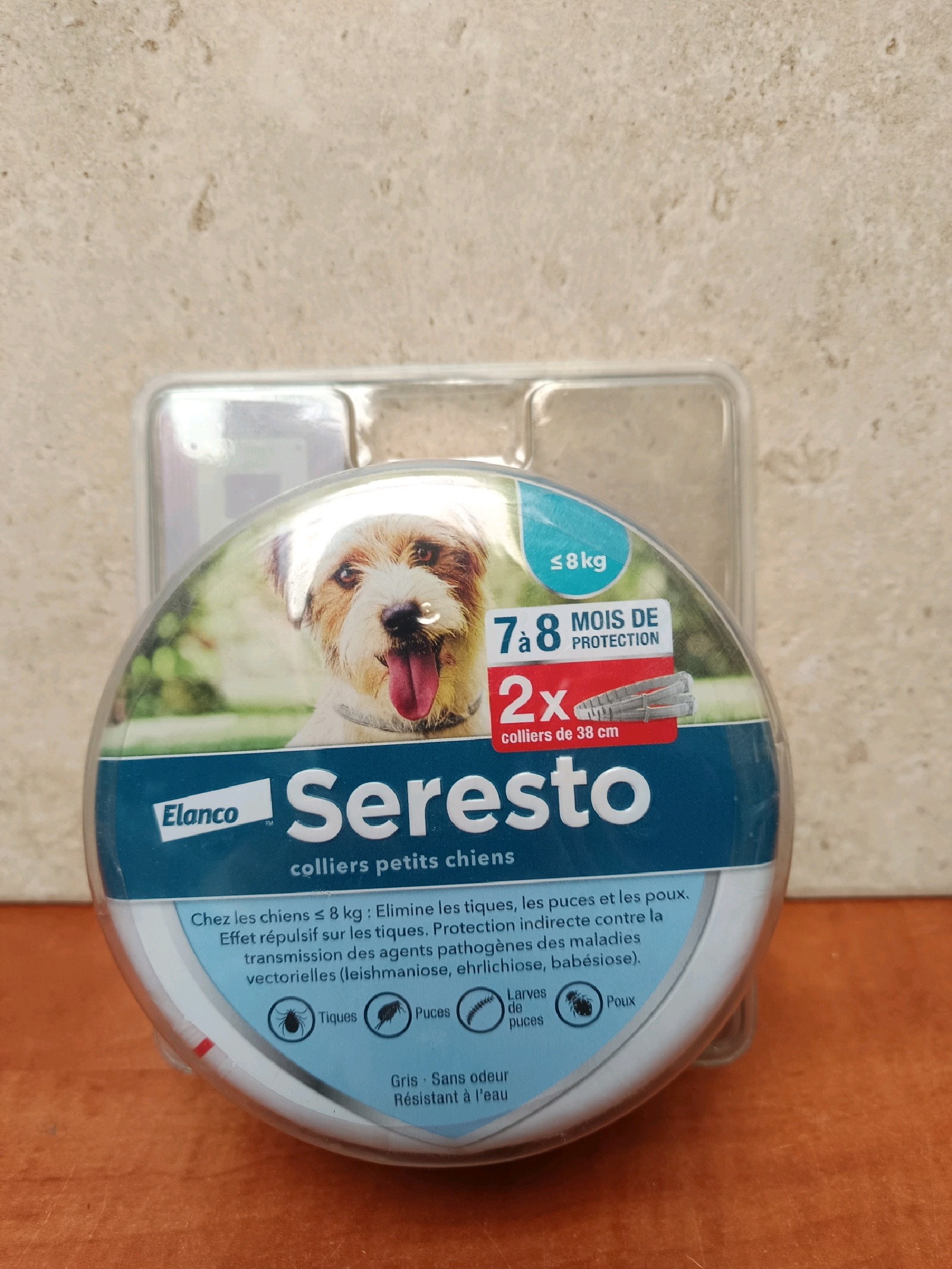 Elanco Seresto collier petits chiens 38 cm (<8 kg)