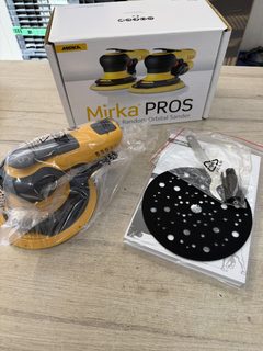 Mirka PROS 650CV 150 mm 5,0 ponceuse orbitale pneumatique aspirante