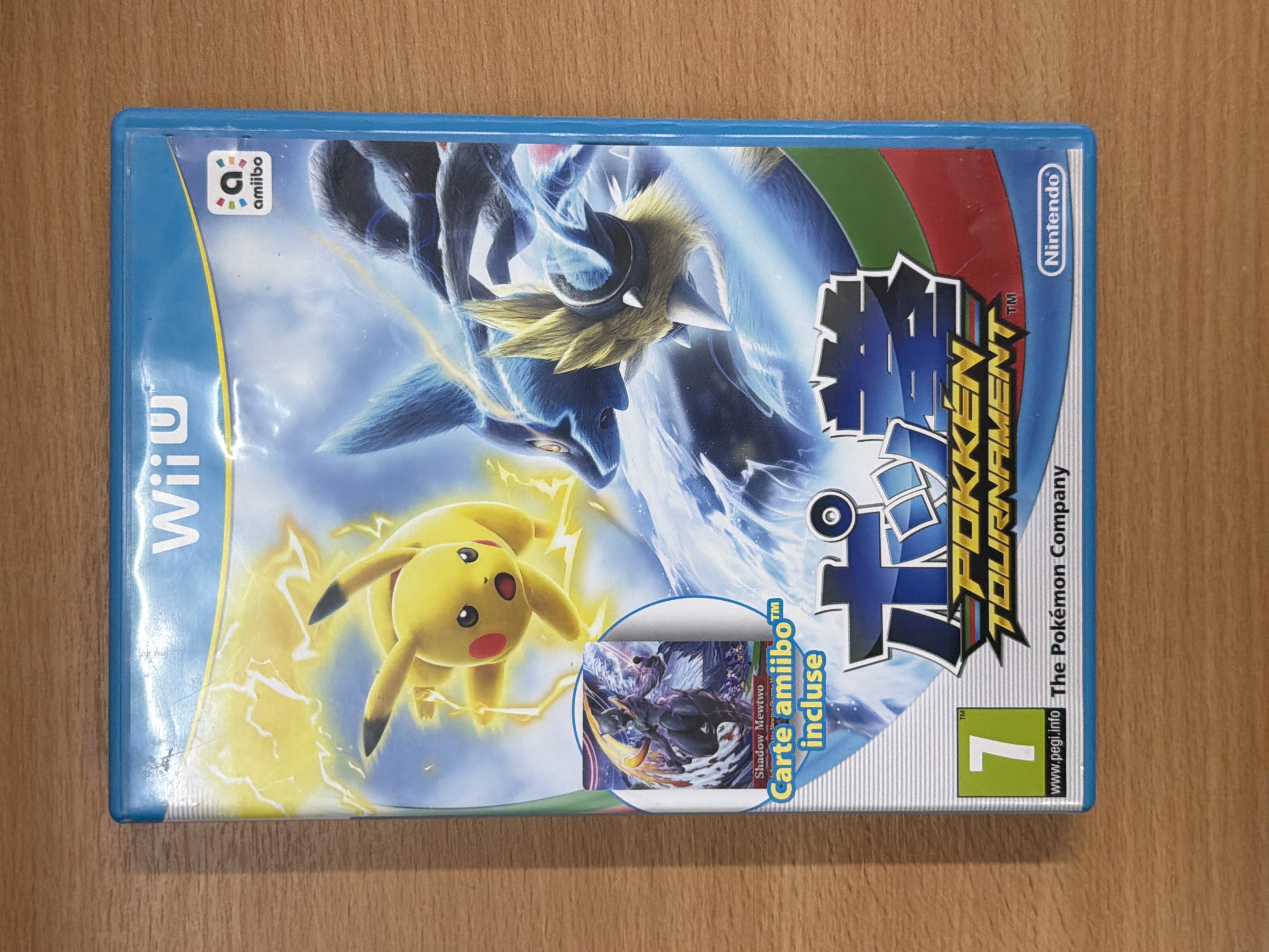 Pokkén Tournament Wii U avec carte amiibo incluse