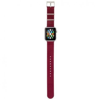 Bracelet Incase Nylon Nato pour Apple Watch 38/40/41 mm rouge