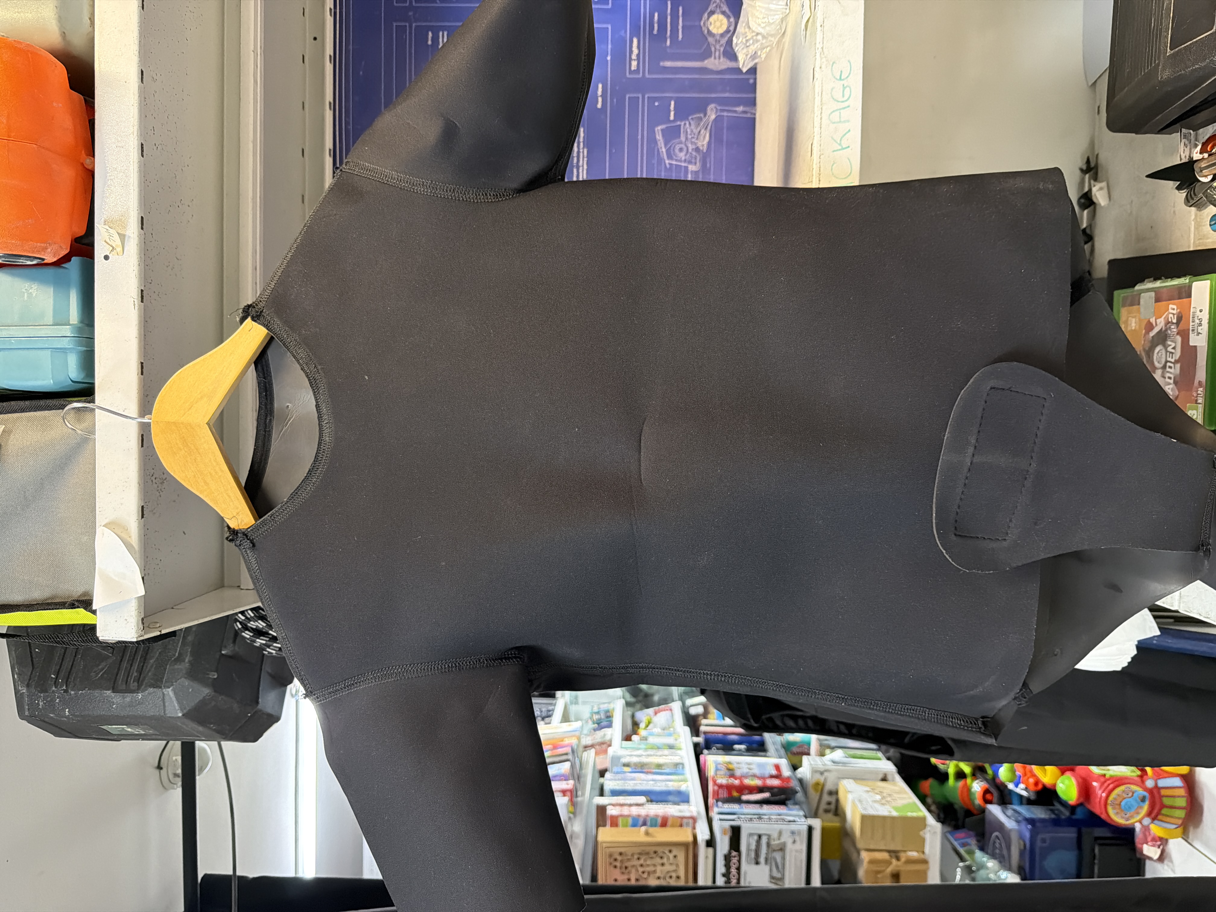 Veste néoprène Aqualung noire manches longues