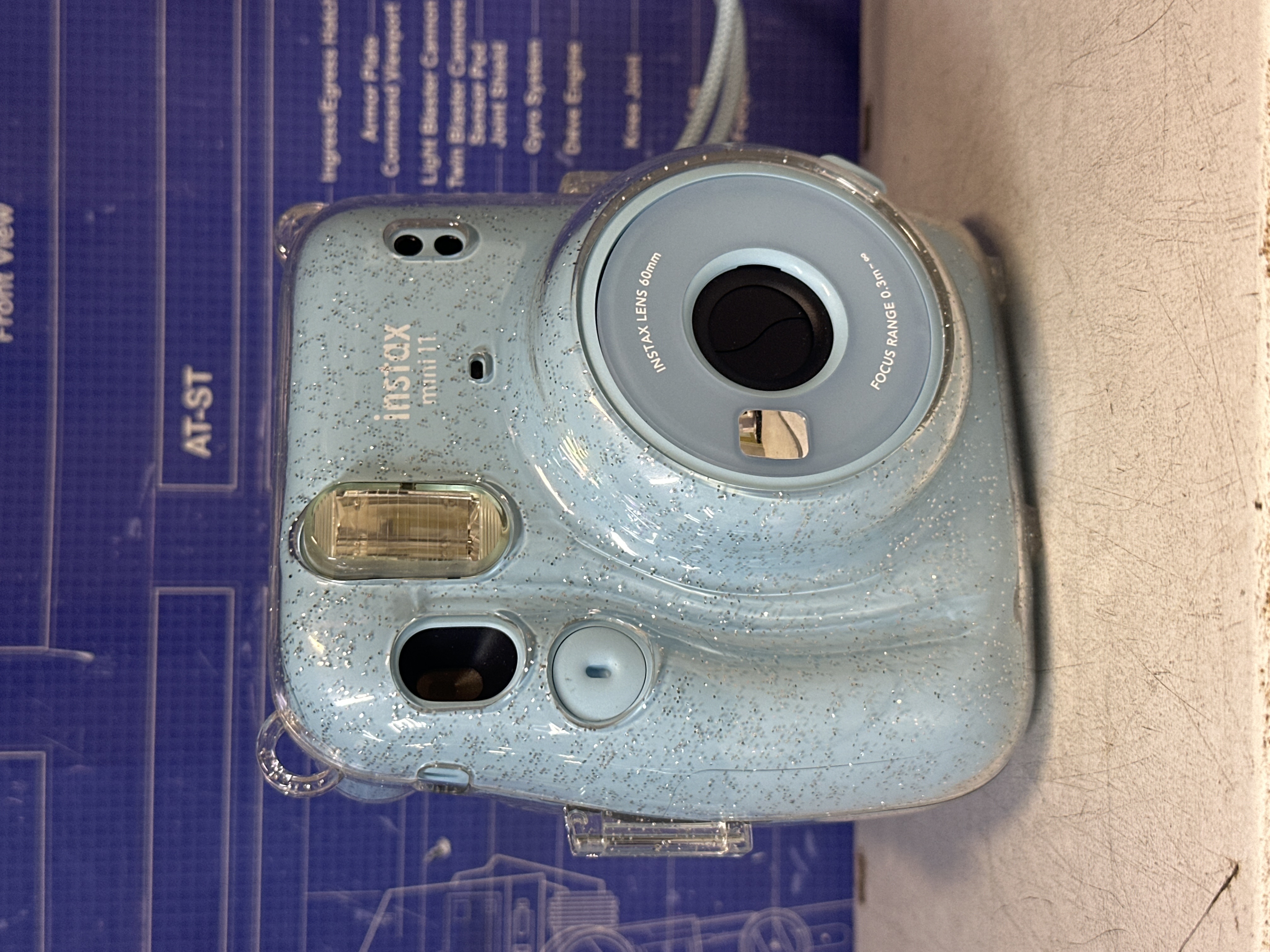 Appareil photo instantané Fujifilm Instax Mini 11 bleu