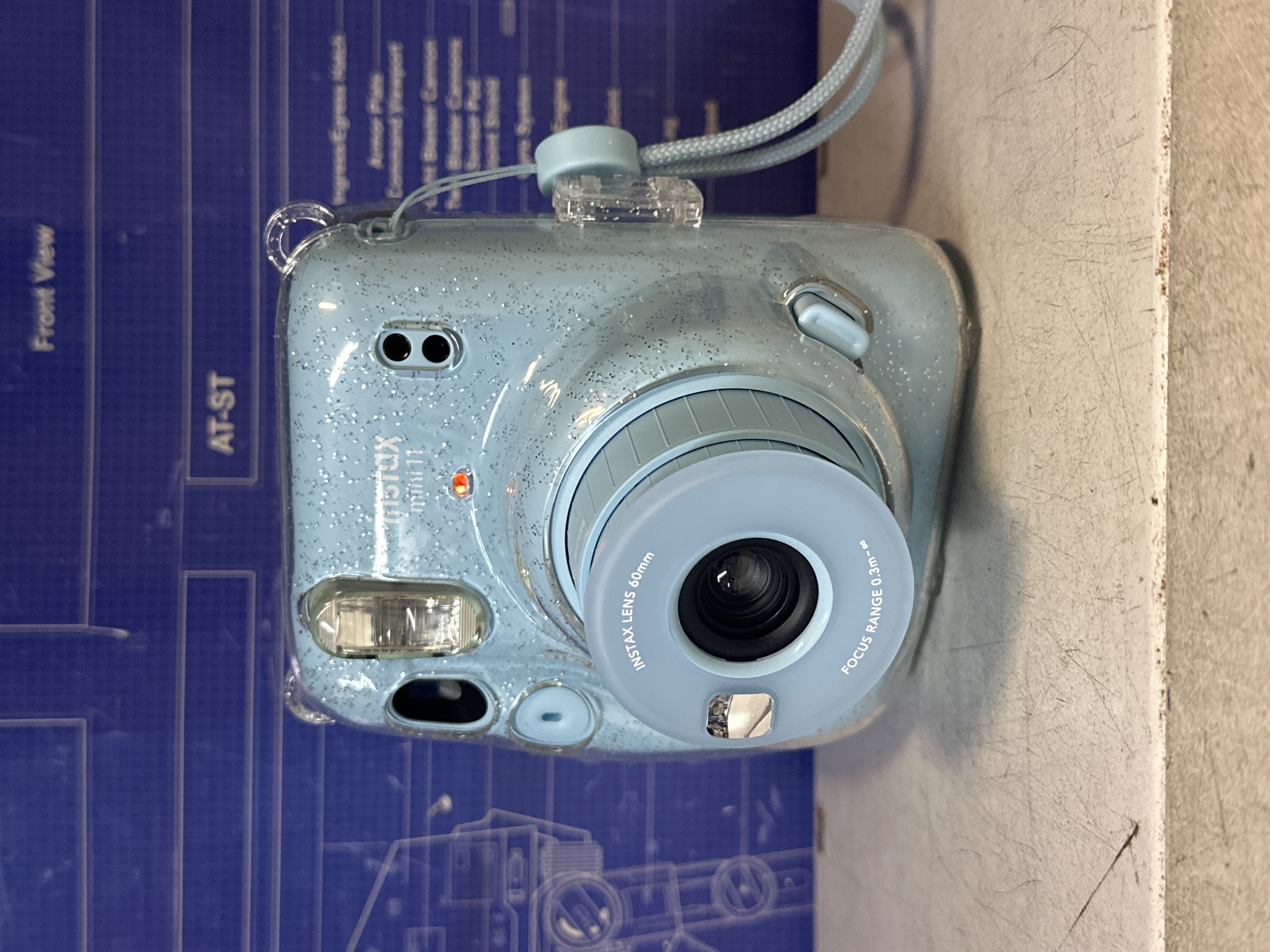 Appareil photo instantané Fujifilm Instax Mini 11 bleu — photo 2