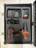 Perceuse-visseuse Black+Decker BDCHD18 18V avec 2 batteries et mallette — photo 1