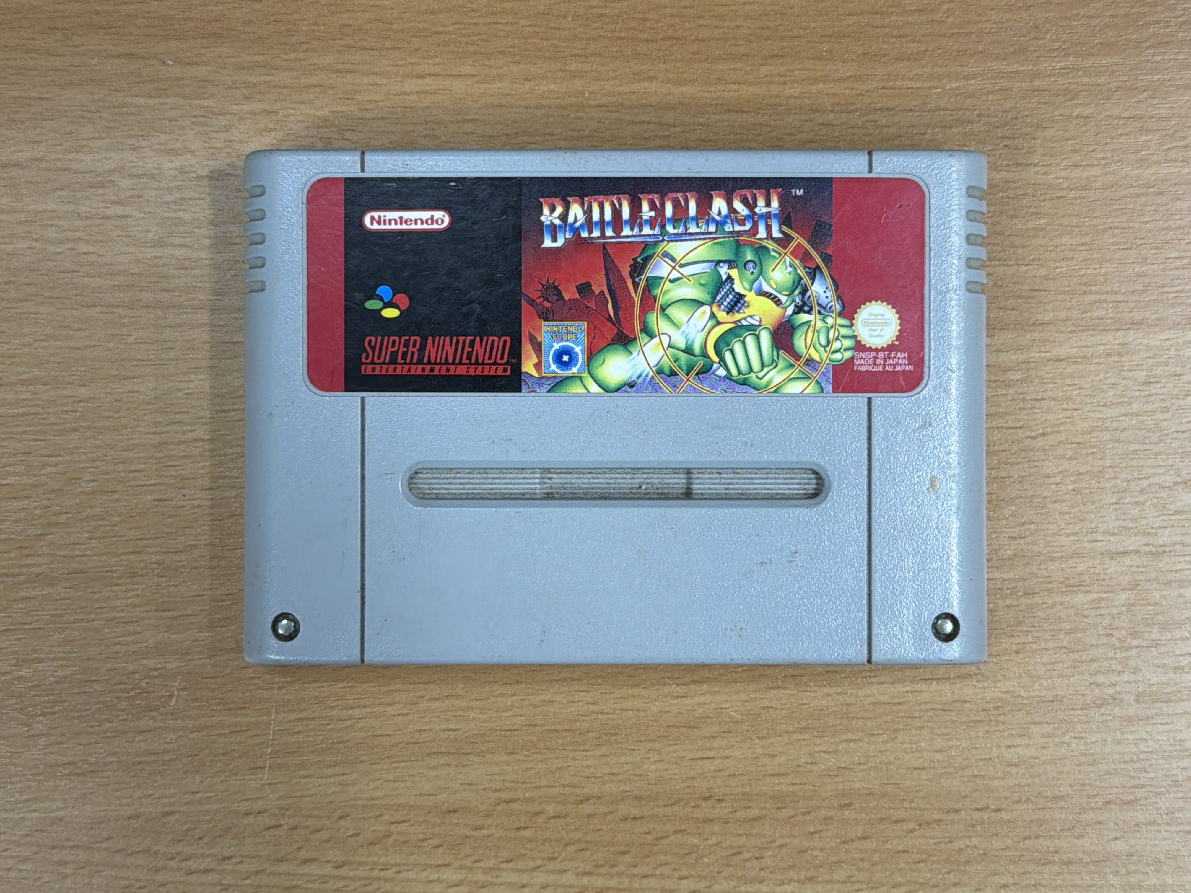 Battle Clash Super Nintendo SNES