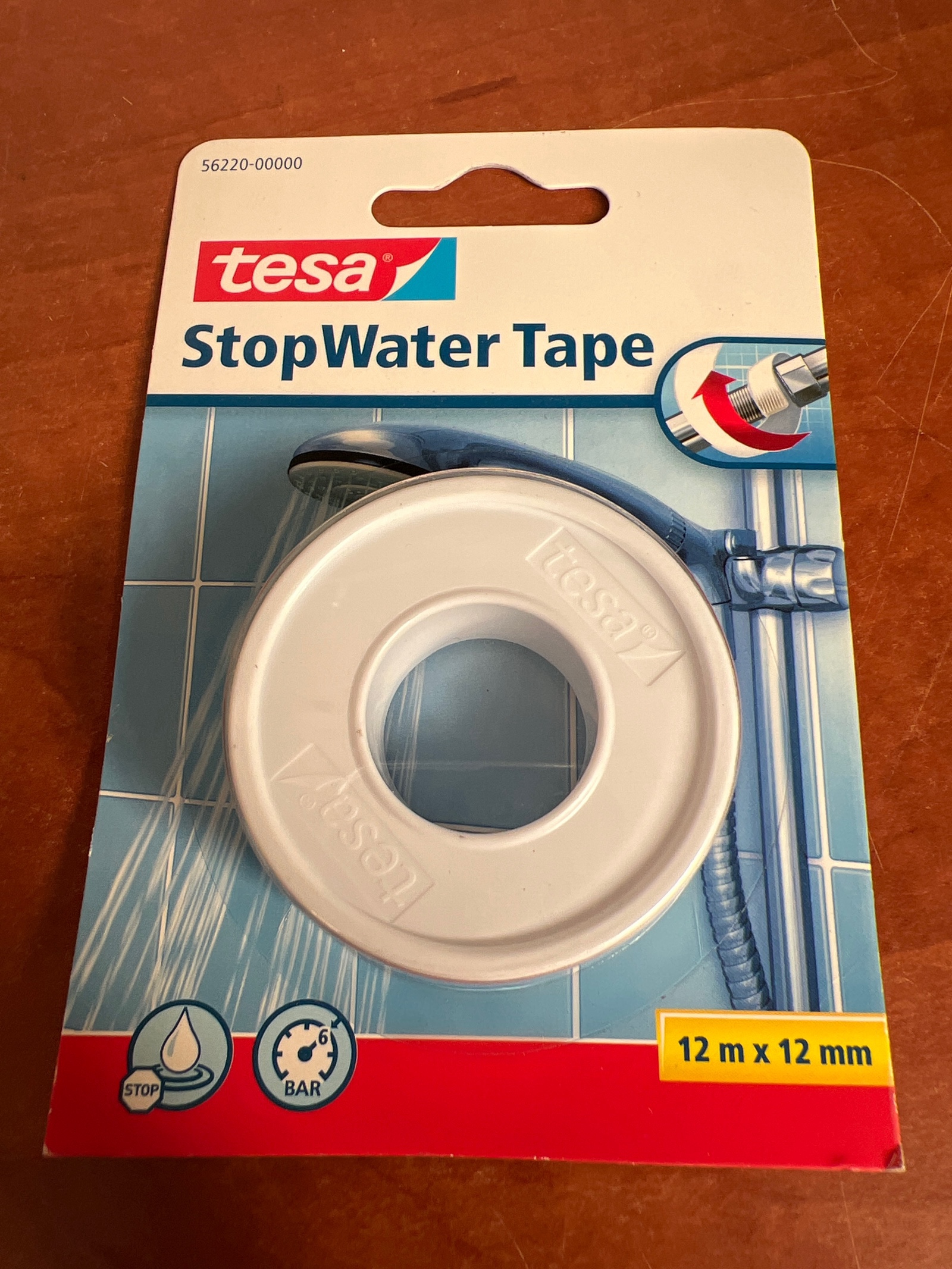 tesa StopWater Tape 12 m x 12 mm