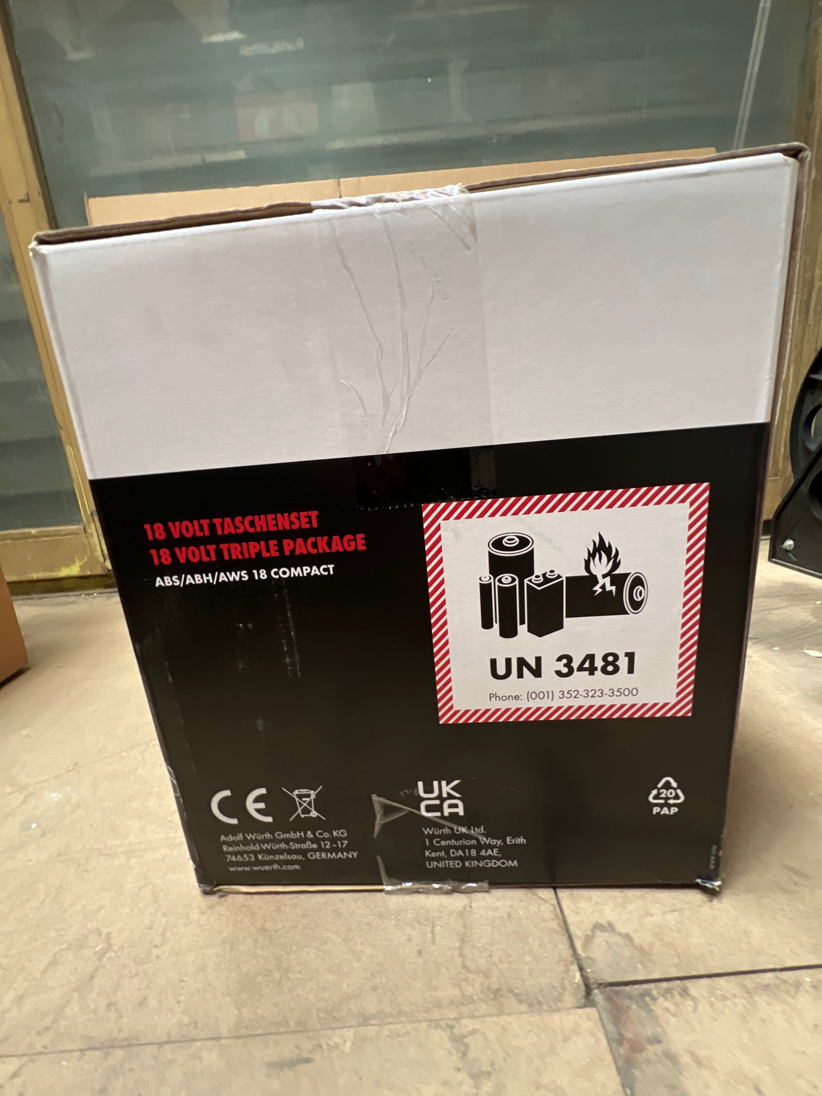 Coffret machines sur batterie 18V M-CUBE Compact ABS/ABH/AWS — photo 2