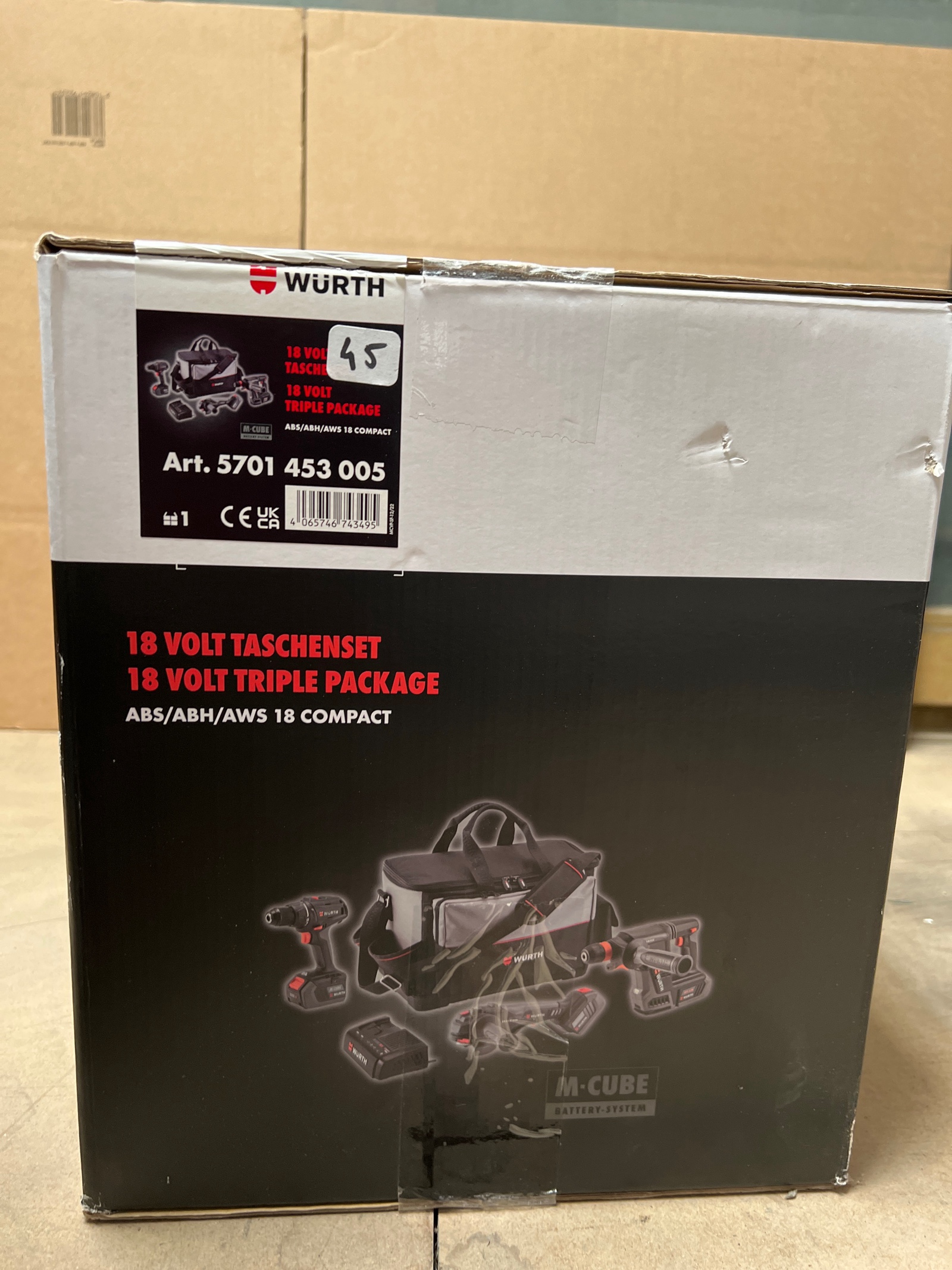 Coffret machines sur batterie 18V M-CUBE Compact ABS/ABH/AWS — photo 3