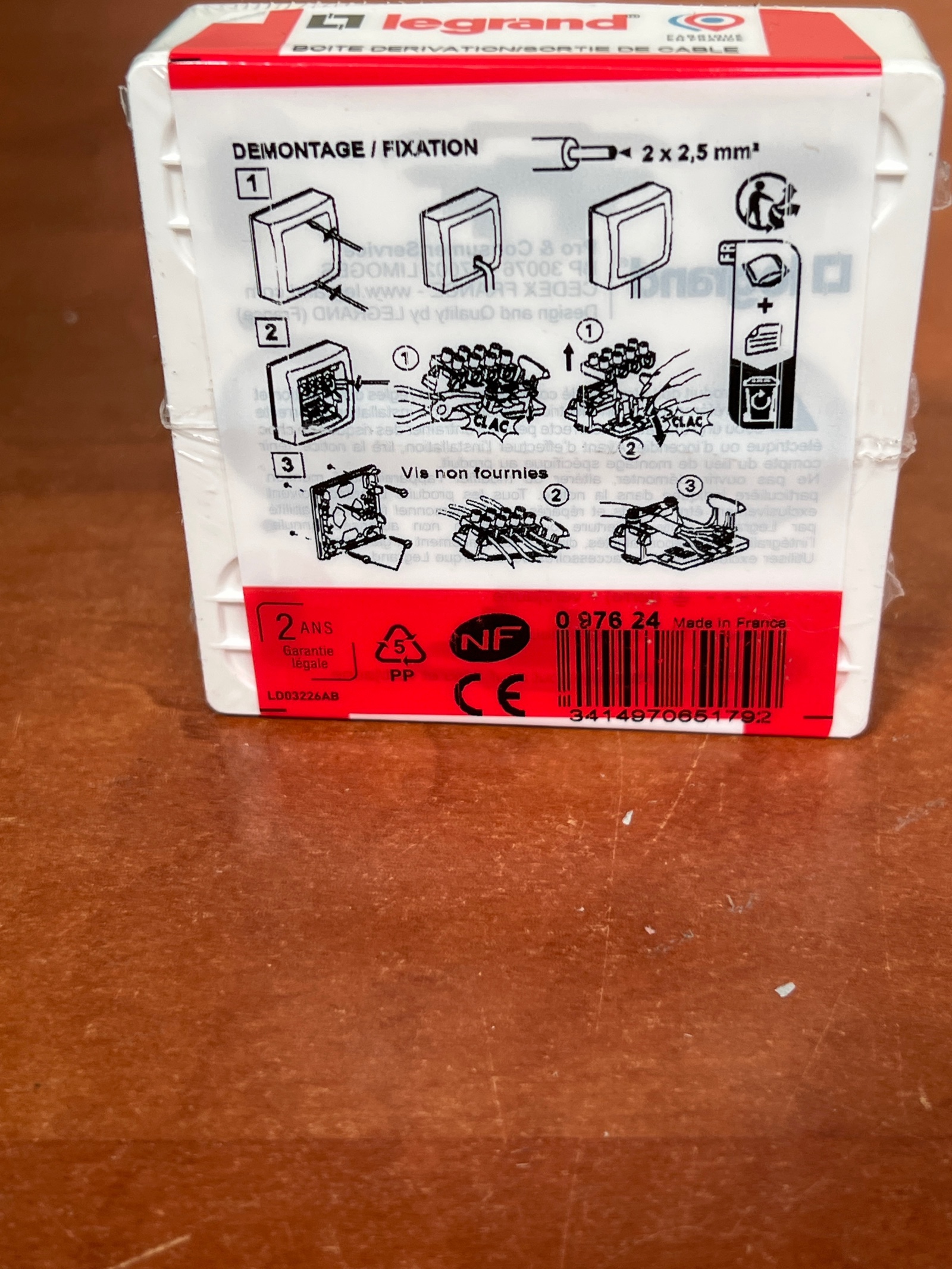 Legrand Boîte de dérivation / sortie de câble — photo 2