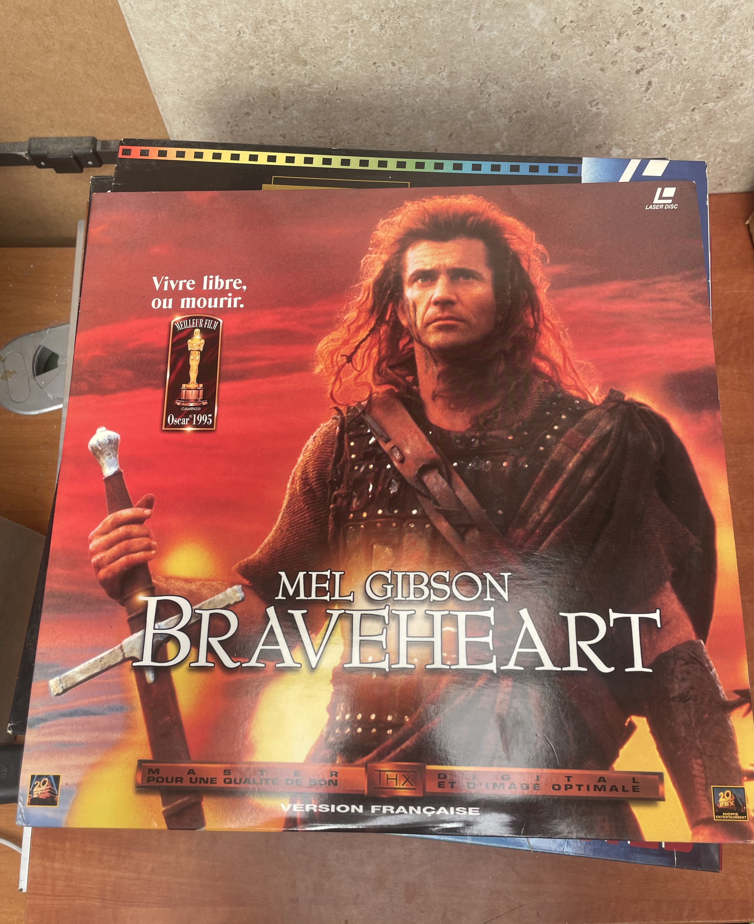 Braveheart LaserDisc version française Mel Gibson