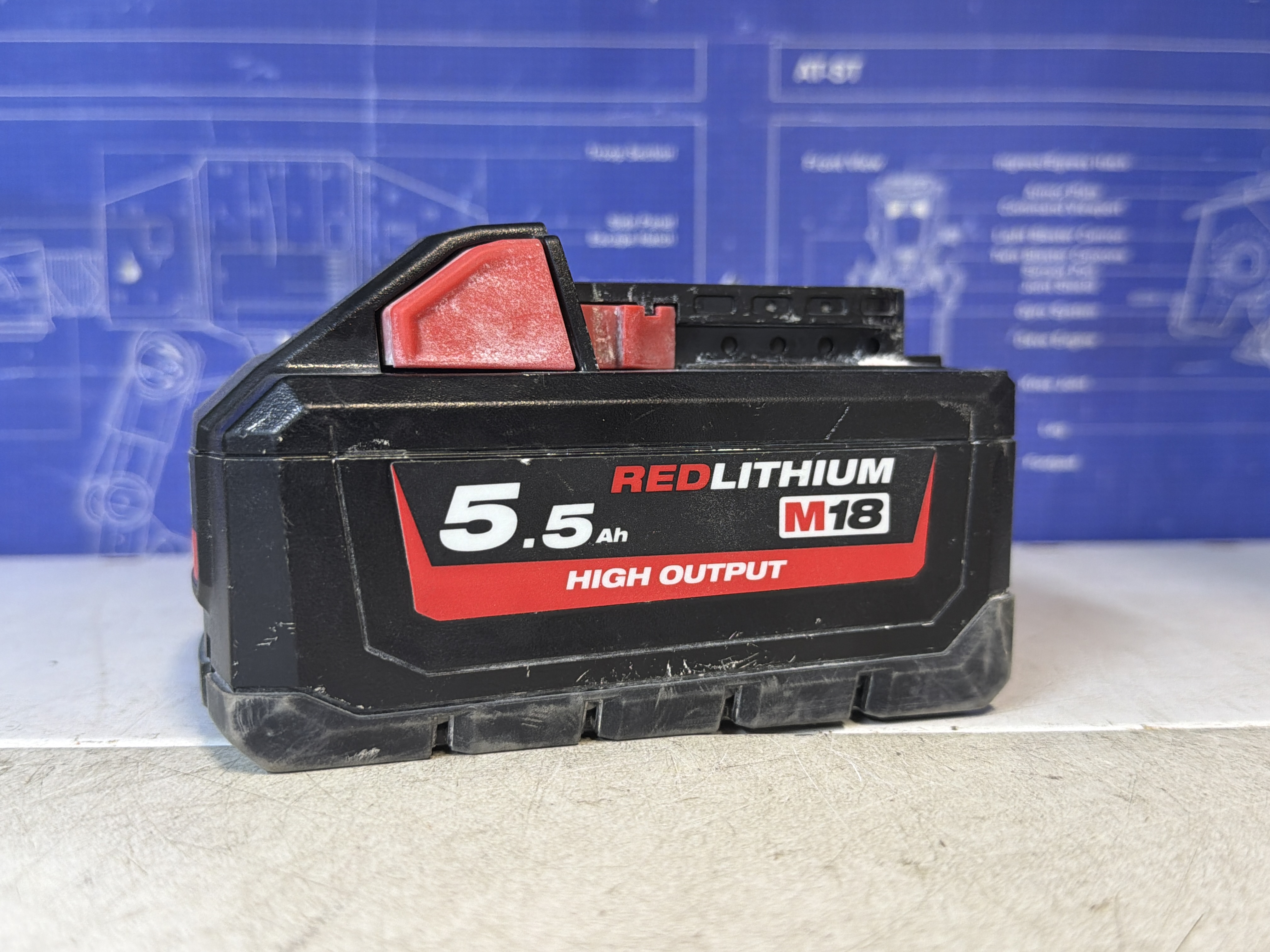 Batterie Milwaukee M18 HB5.5 18V 5,5 Ah RedLithium