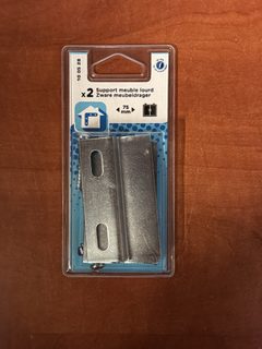 Support pour meuble lourd (x2) métallique
