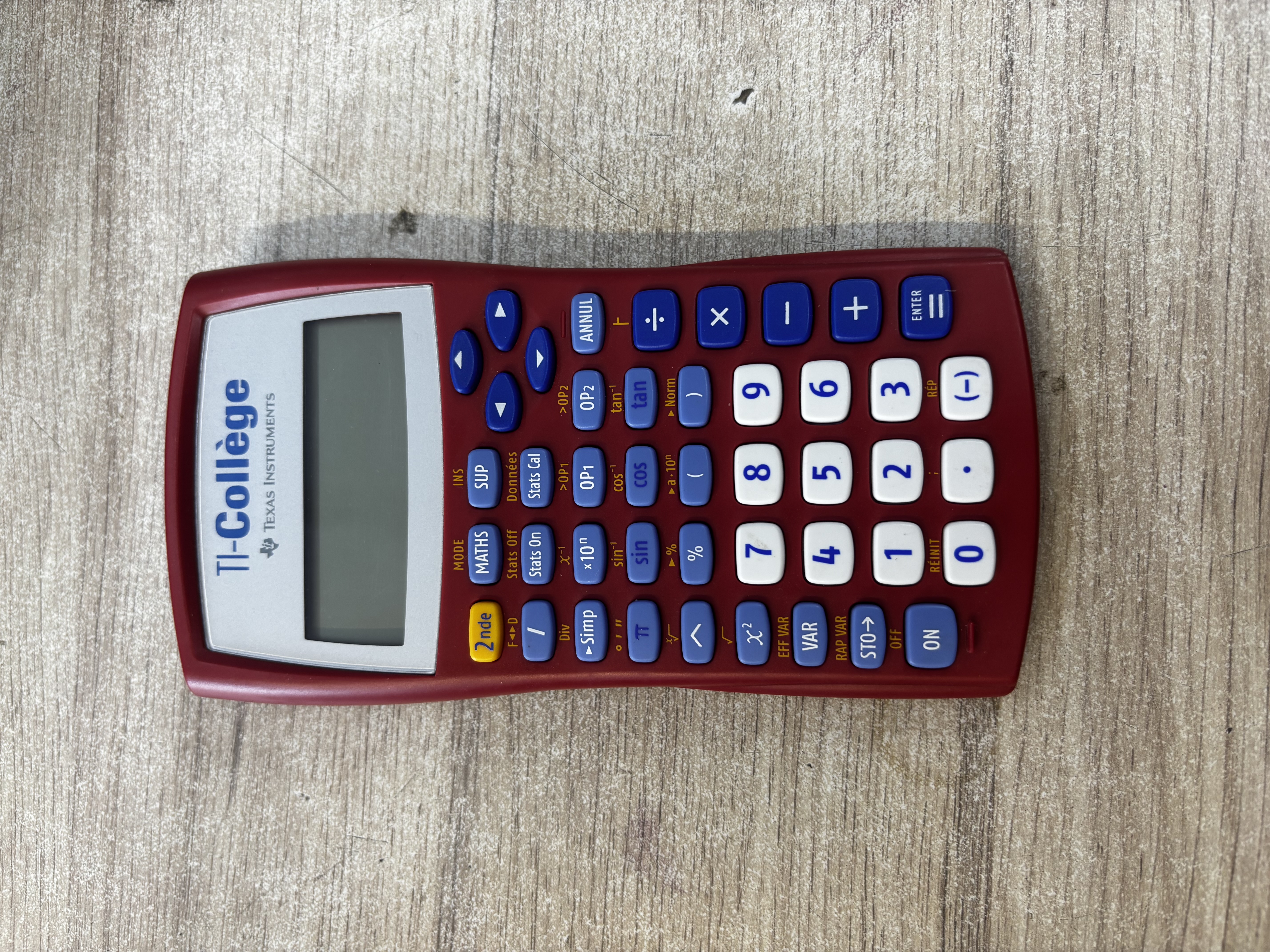 Calculatrice Texas Instruments TI-Collège