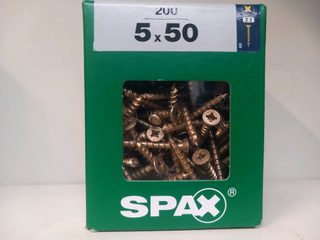 Boîte de vis SPAX 5 x 50