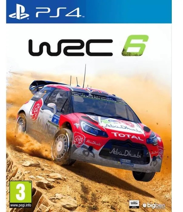 WRC 6 FIA World Rally Championship PS4