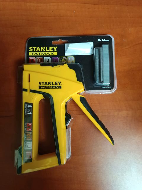 Agrafeuse-cloueuse 4-en-1 Stanley FatMax (6–14 mm)