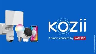 Projecteur connecté Kozii avec caméra 2200 lm blanc froid