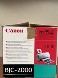 Imprimante Canon BJC-2000 jet d'encre couleur avec boîte d'origine — photo 2