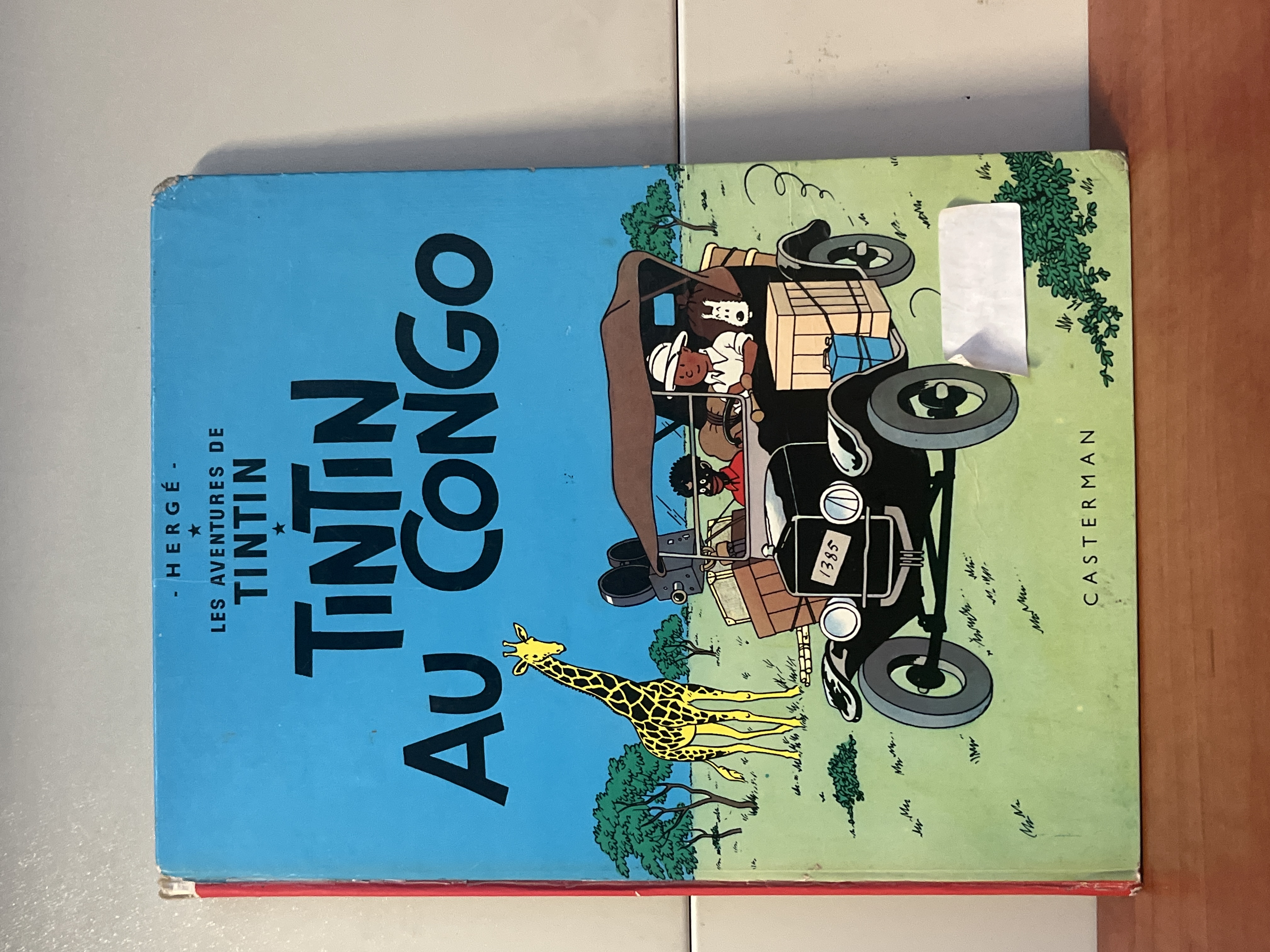 Hergé - Tintin au Congo (Les Aventures de Tintin), Casterman