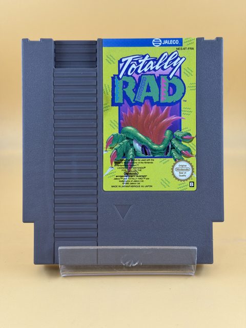 Totaly Rad Nintendo NES cartouche PAL FRA