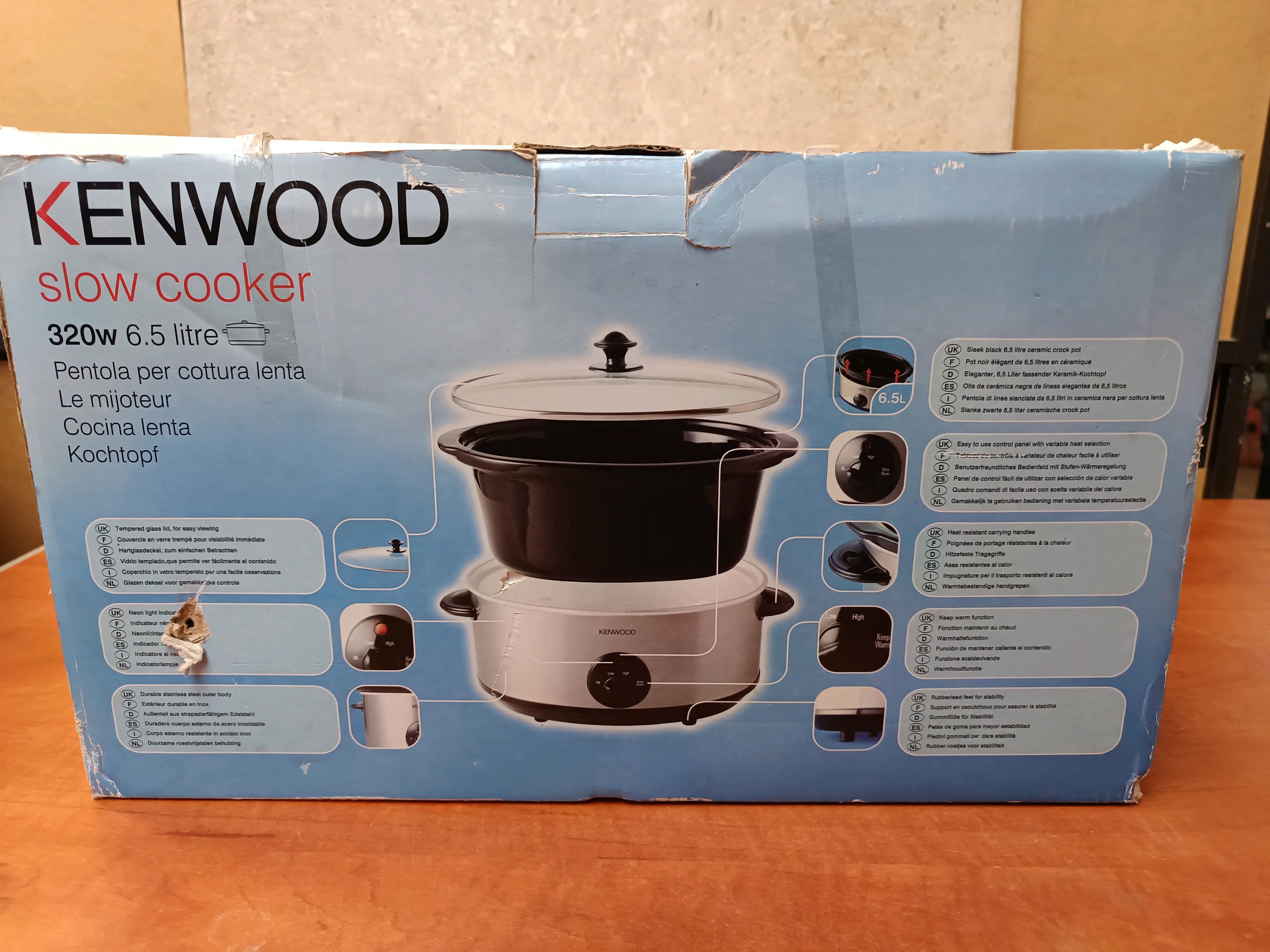 Kenwood Slow Cooker 6,5 L 320 W — photo 2