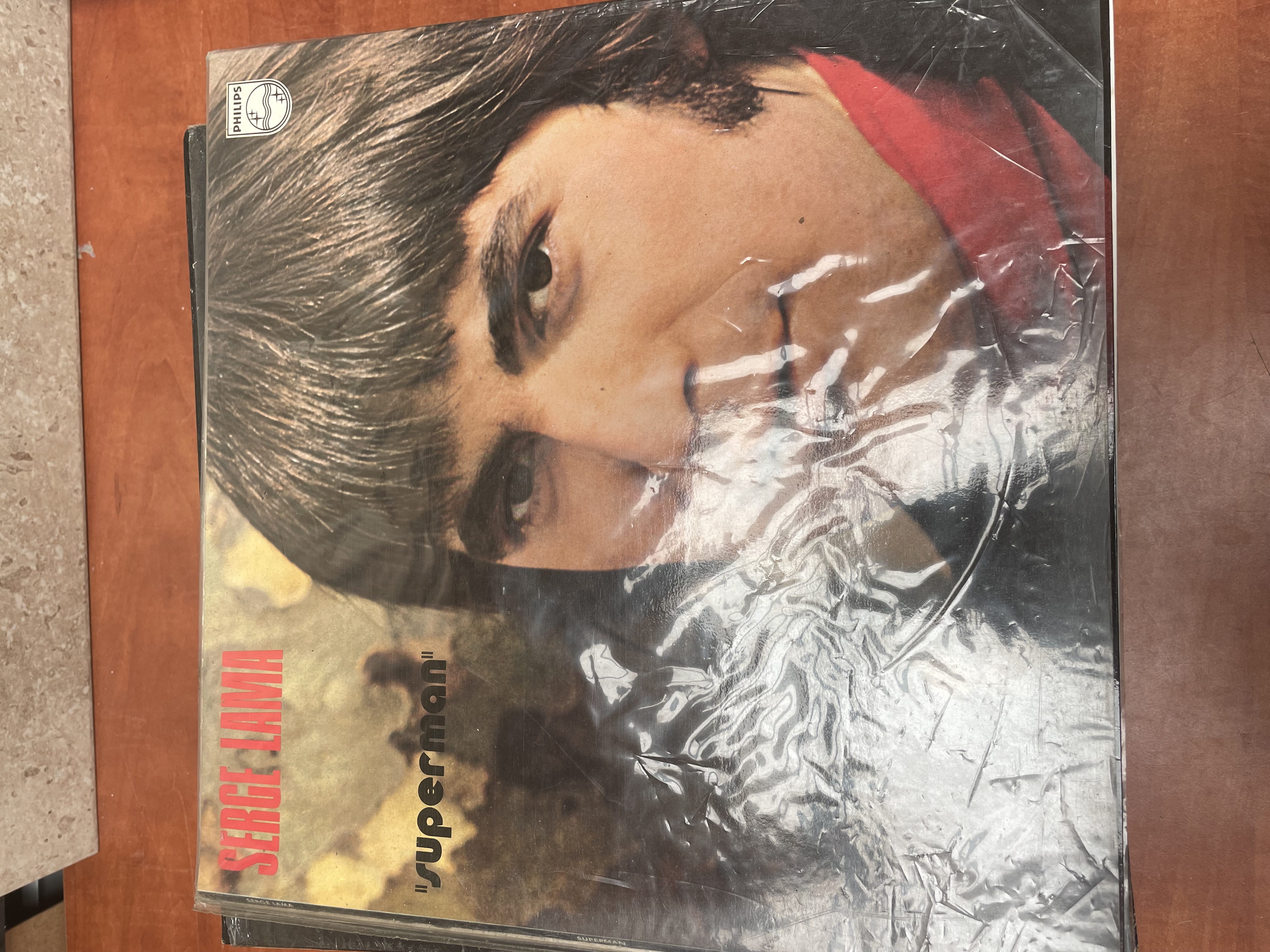 Vinyle Serge Lama Superman 33 tours