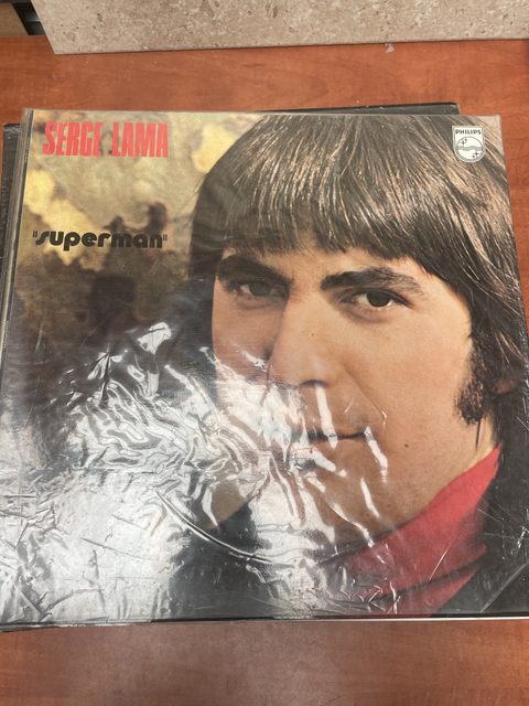 Vinyle Serge Lama Superman 33 tours
