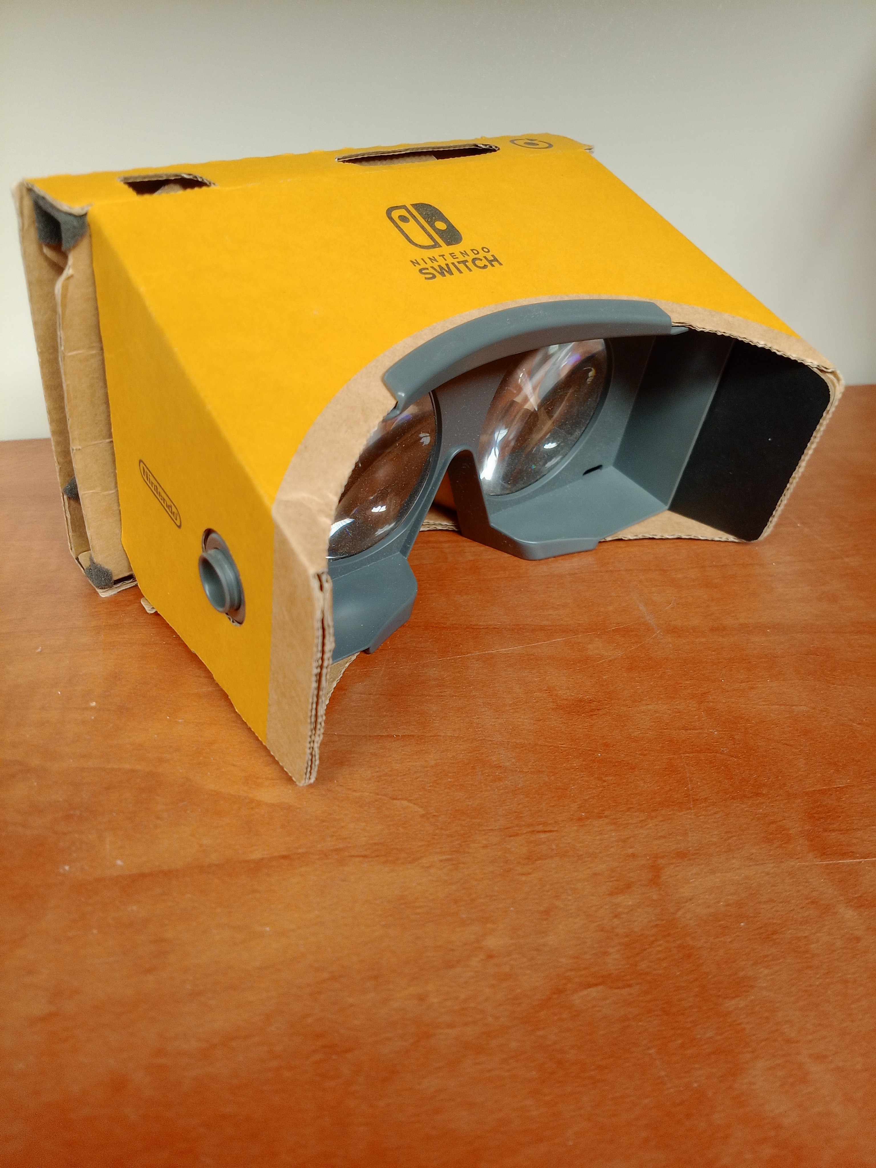Casque VR en carton Nintendo Switch