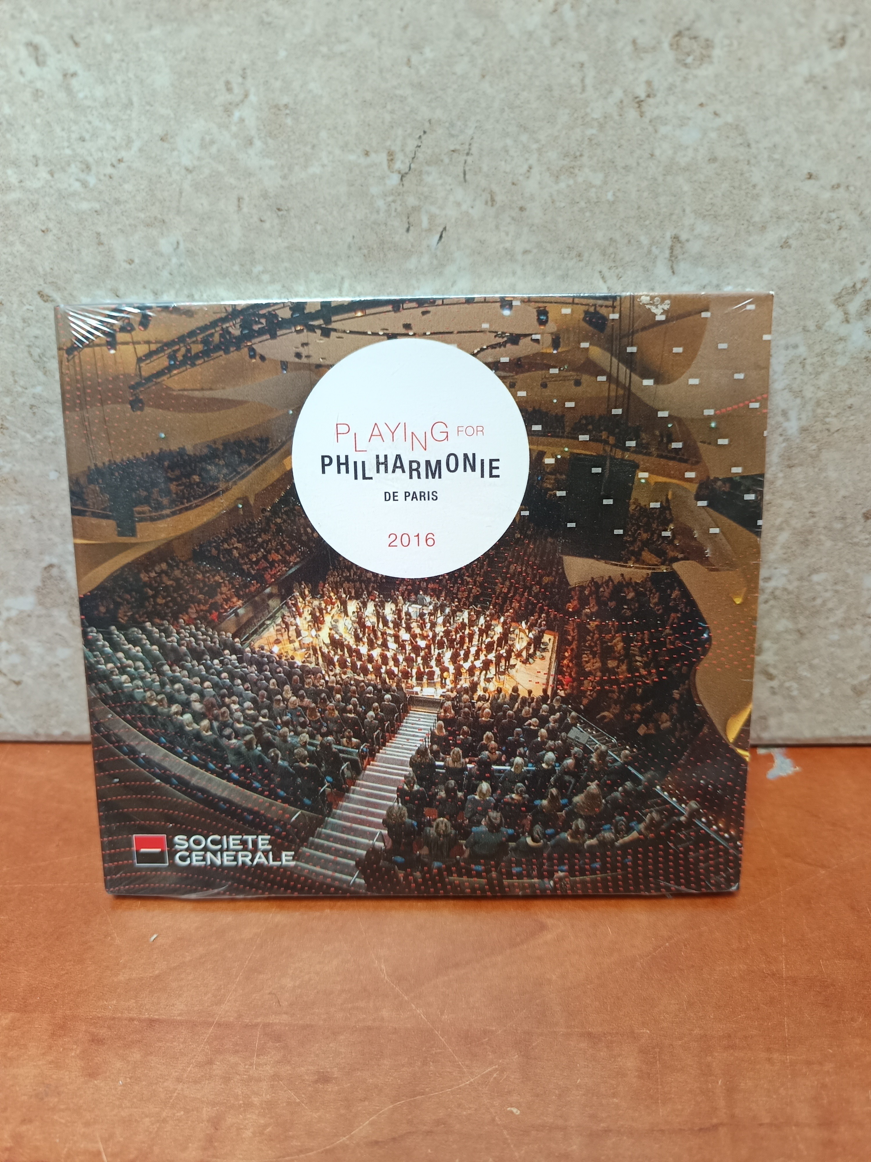 CD Playing for Philharmonie de Paris 2016 Société Générale