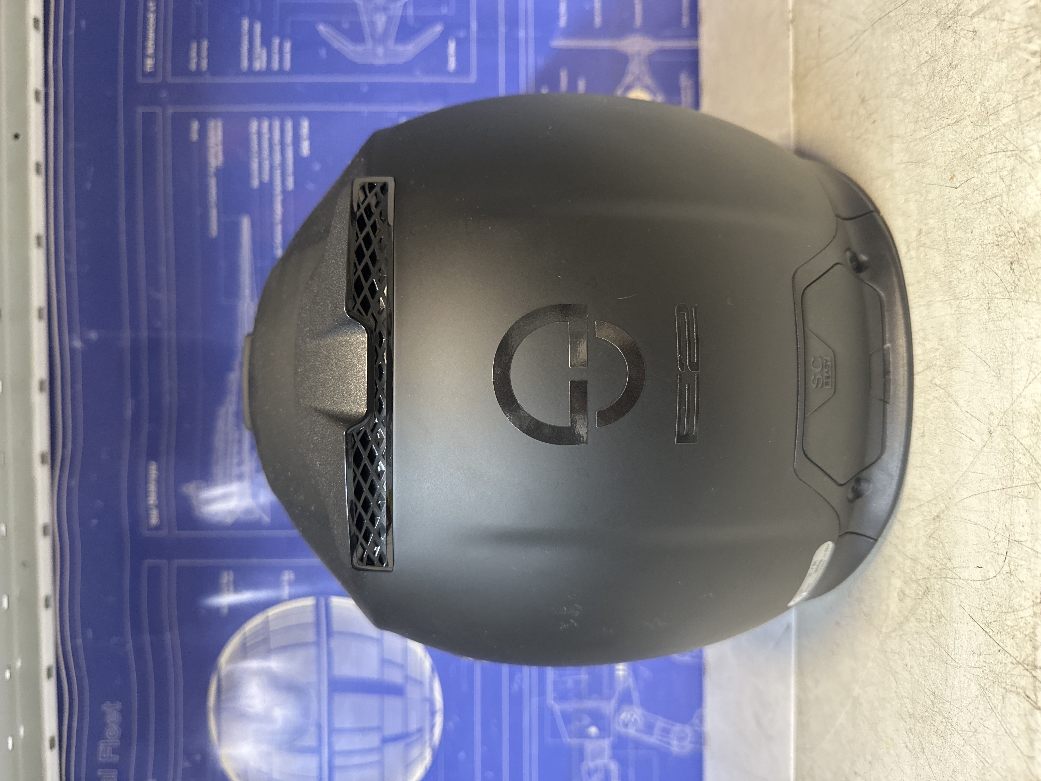 Casque moto Schuberth E2 noir mat XL 60 — photo 2