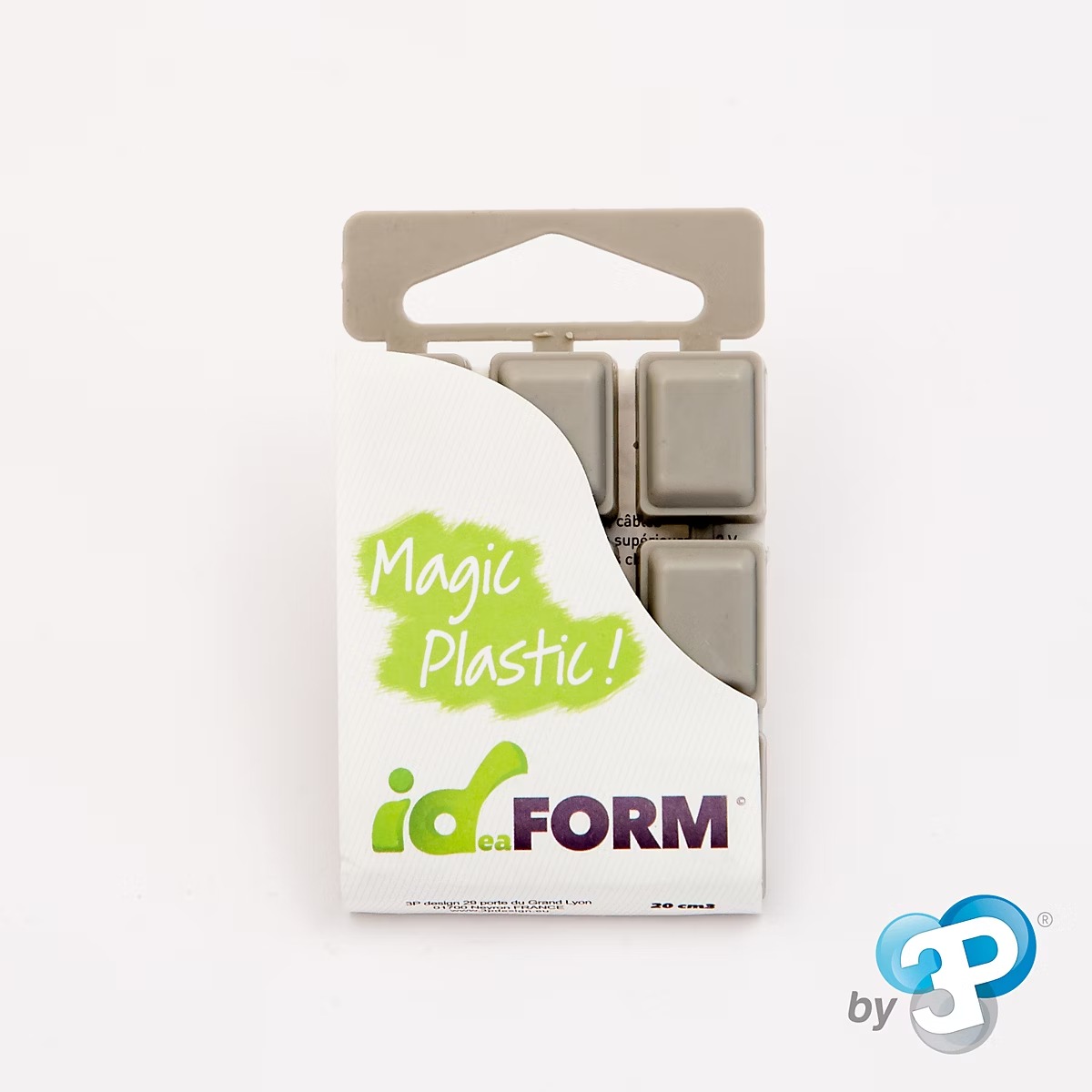 Tablette plastique thermoformable gris IDFORM Magi Plastic