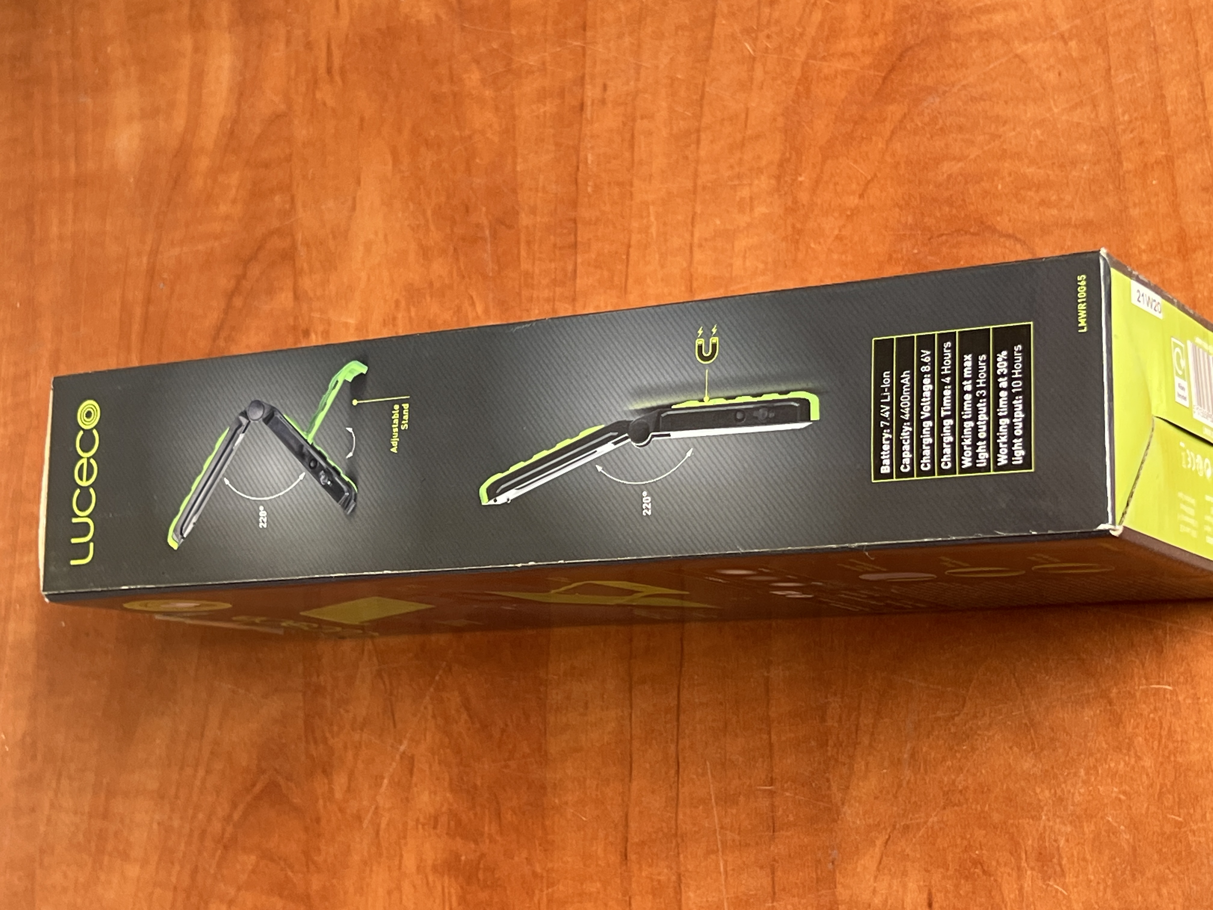 Baladeuse de chantier LED aimant rechargeable 6500K 1000 lm IP65 — photo 3