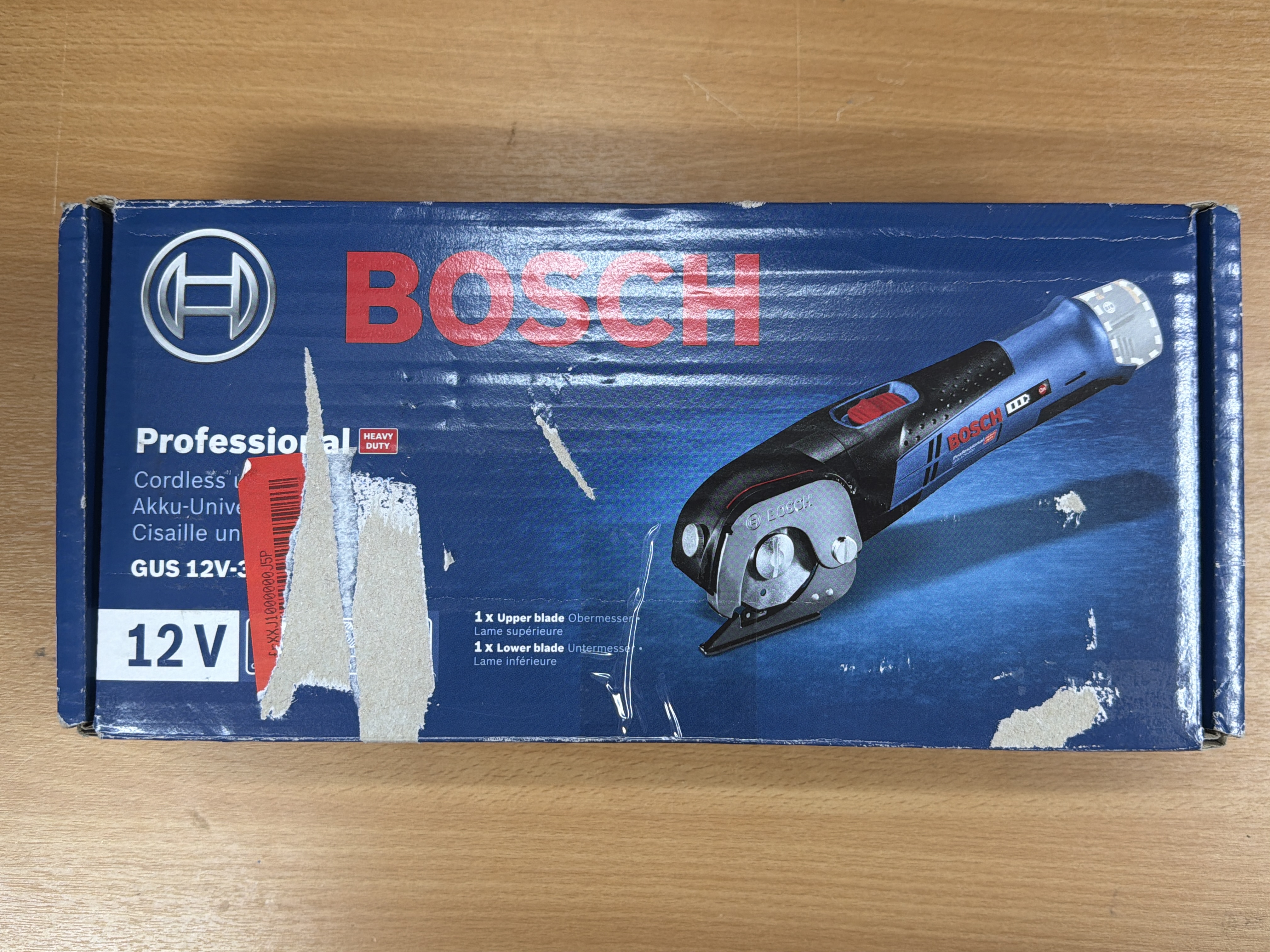 Bosch GUS 12V-300 cisaille universelle sans fil 12V