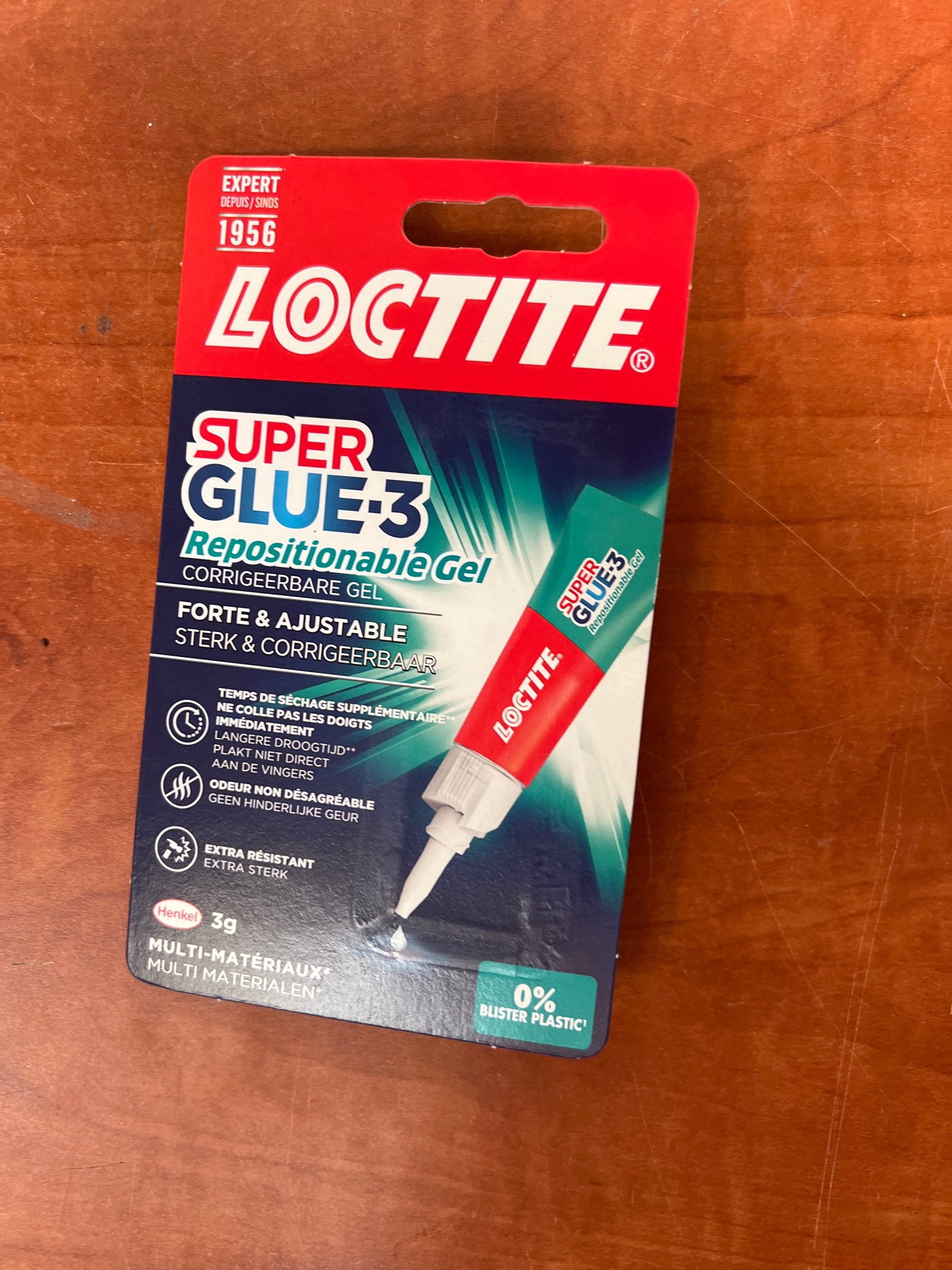 Loctite Super Glue-3 Repositionable Gel 3 g