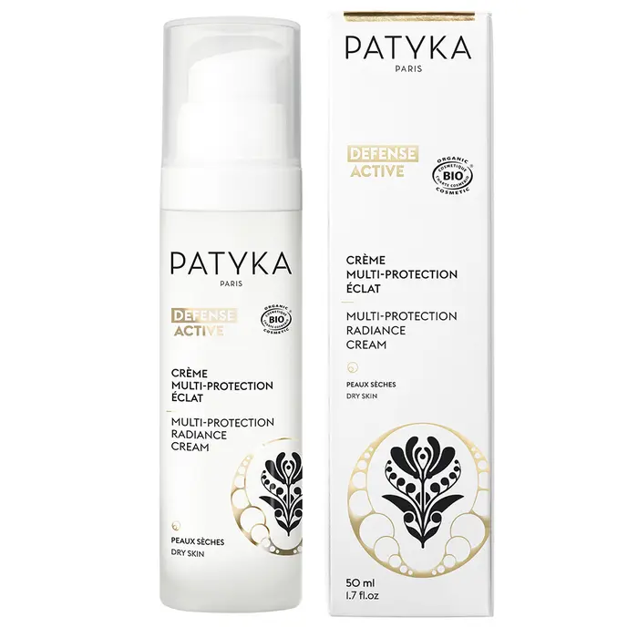 Patyka Défense Active Crème Multi-Protection Éclat Peaux Sèches 50 ml