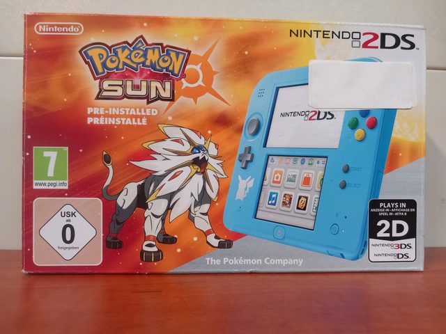 Nintendo 2DS - Pack Pokémon Sun préinstallé (bleu)
