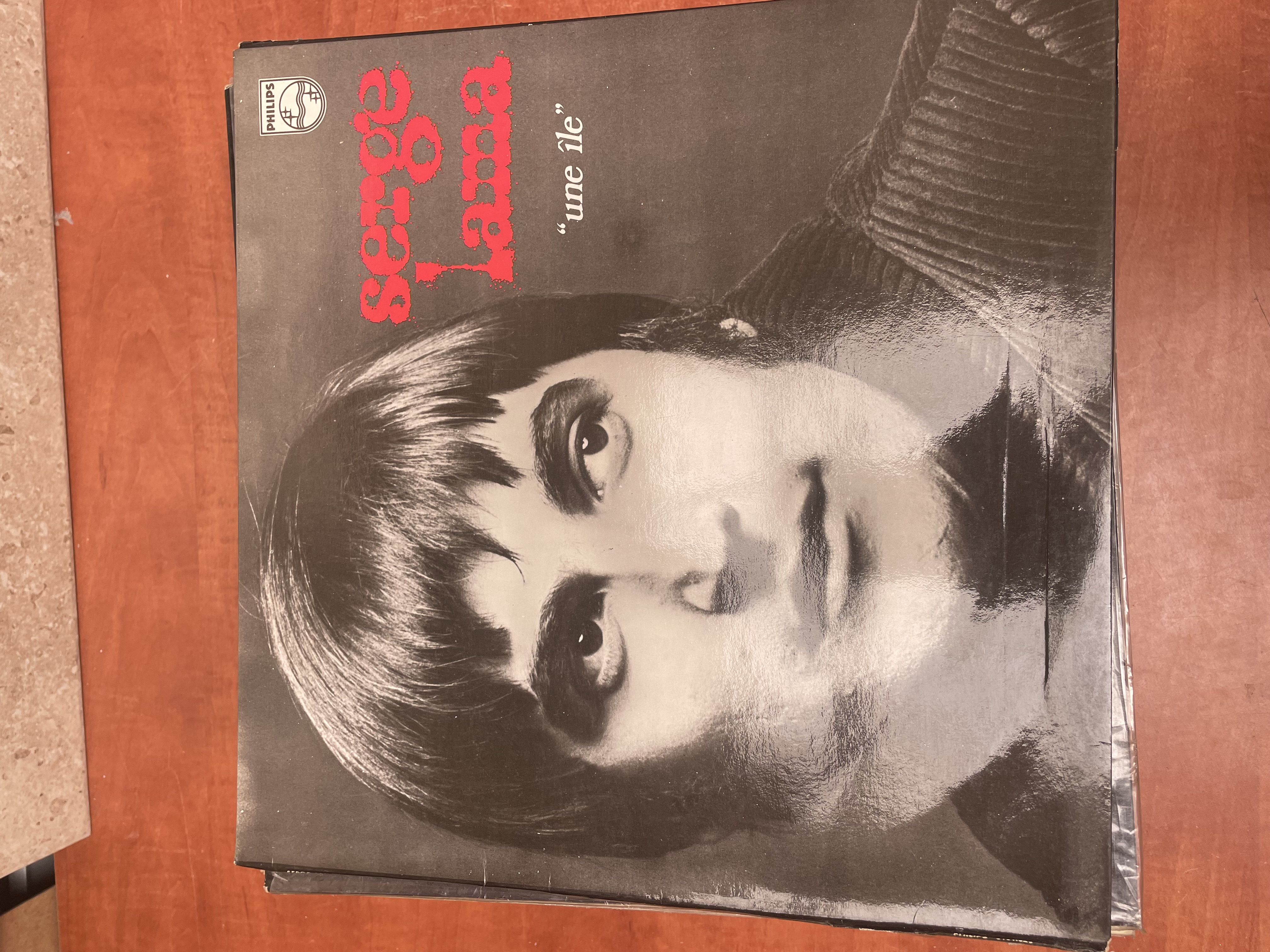 Vinyle Serge Lama Une île Philips