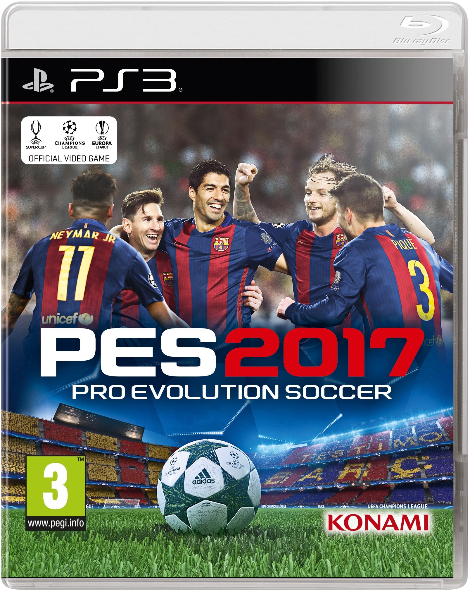 Pro Evolution Soccer 2017 - Ps3