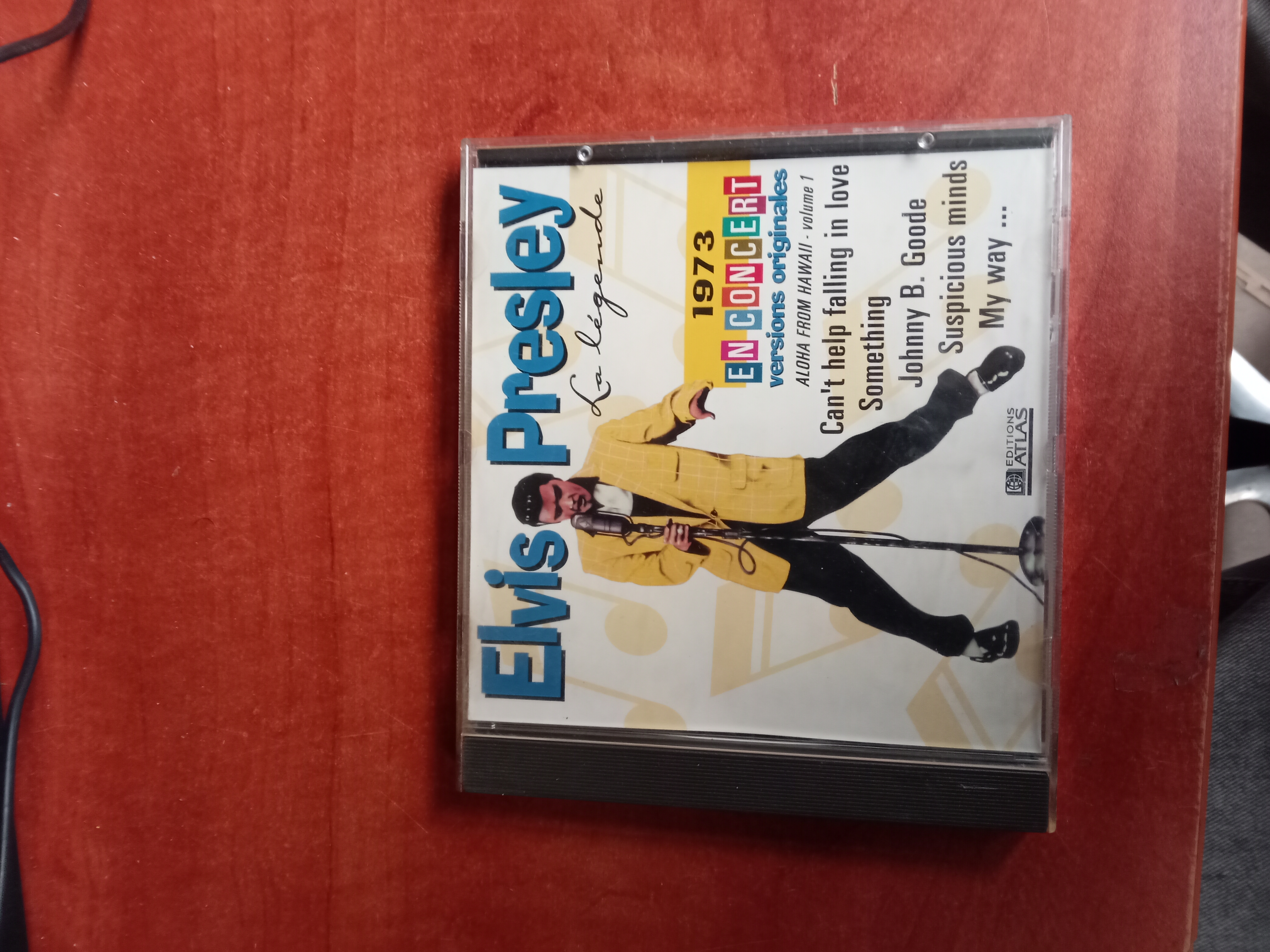 Cassette audio Elvis Presley La légende 1973 en concert