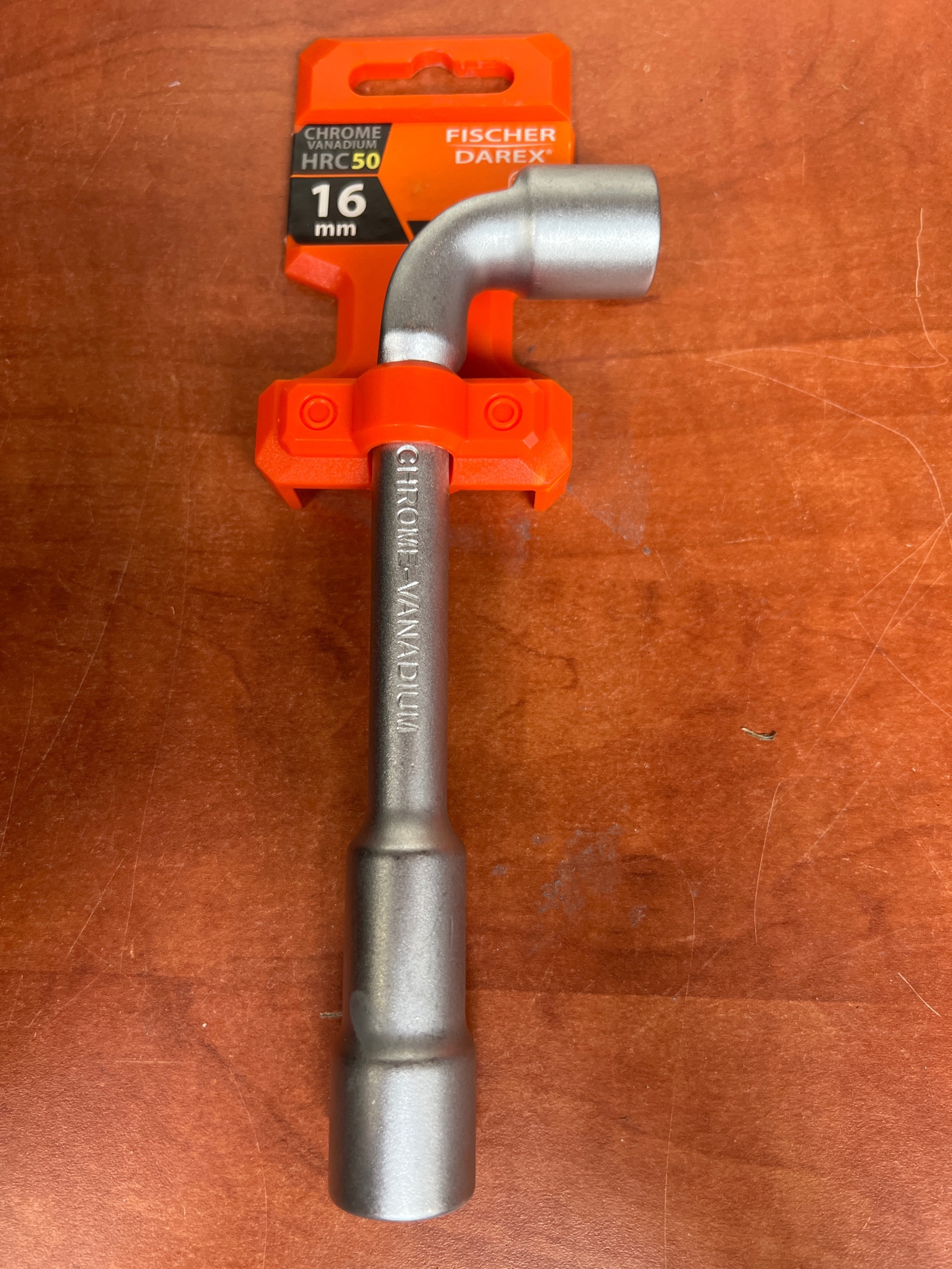 Fischer Darex clé à pipe 16 mm Chrome Vanadium
