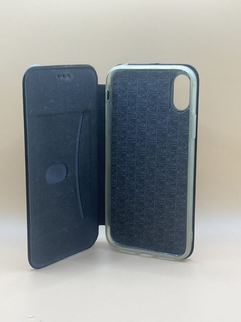 Étui folio portefeuille pour iPhone X