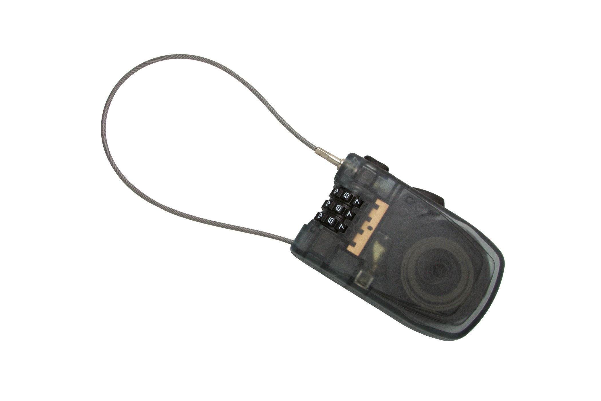 Baladeo TRA012 Cadenas à code avec câble
