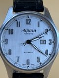 Montre automatique Alpina AL525X4S6 verre saphir bracelet cuir marron — photo 2