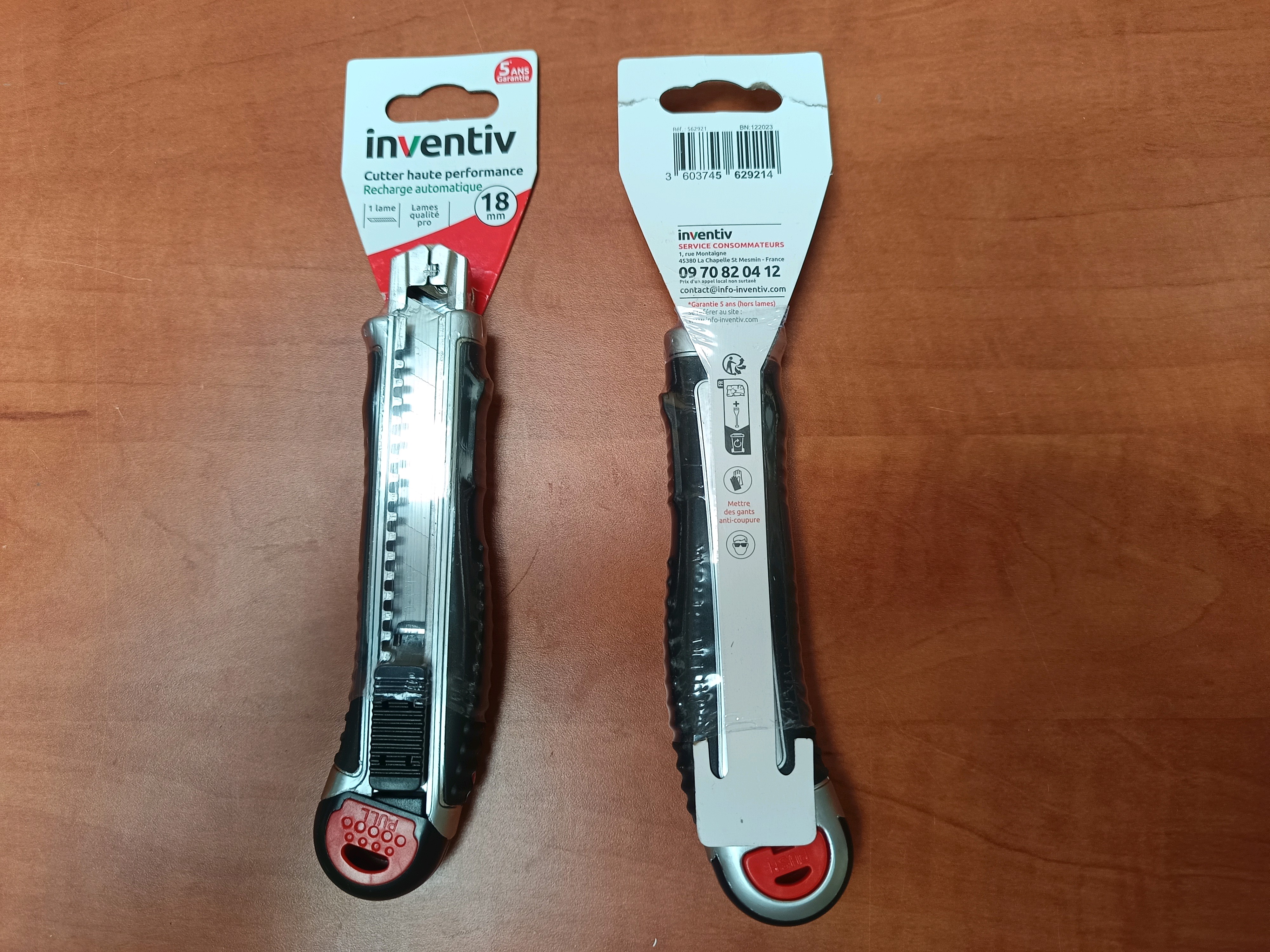 inventiv Cutter haute performance 18 mm