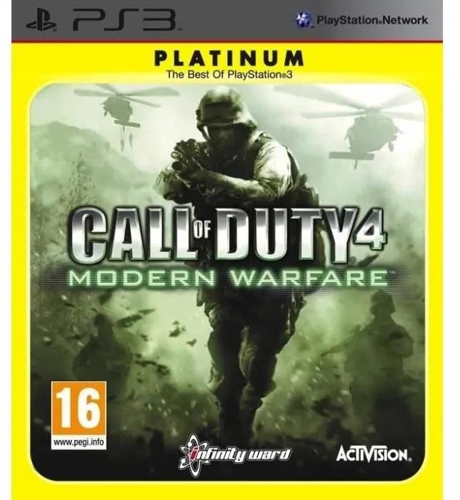 Call of Duty 4 Modern Warfare Platinum PS3