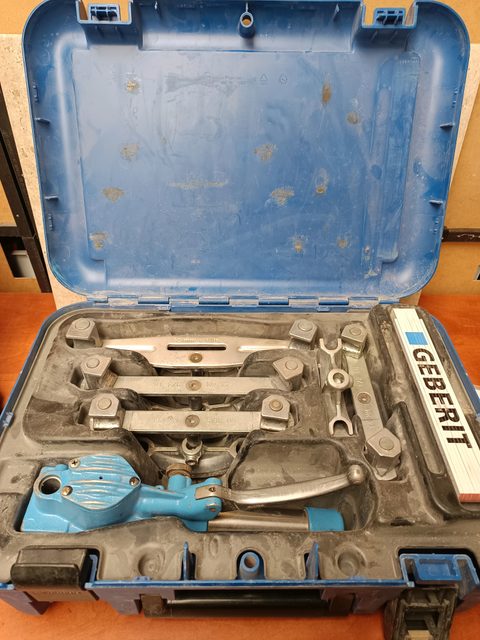 Kit de cintrage manuel Geberit Mepla 16–32 (PushFit ML)