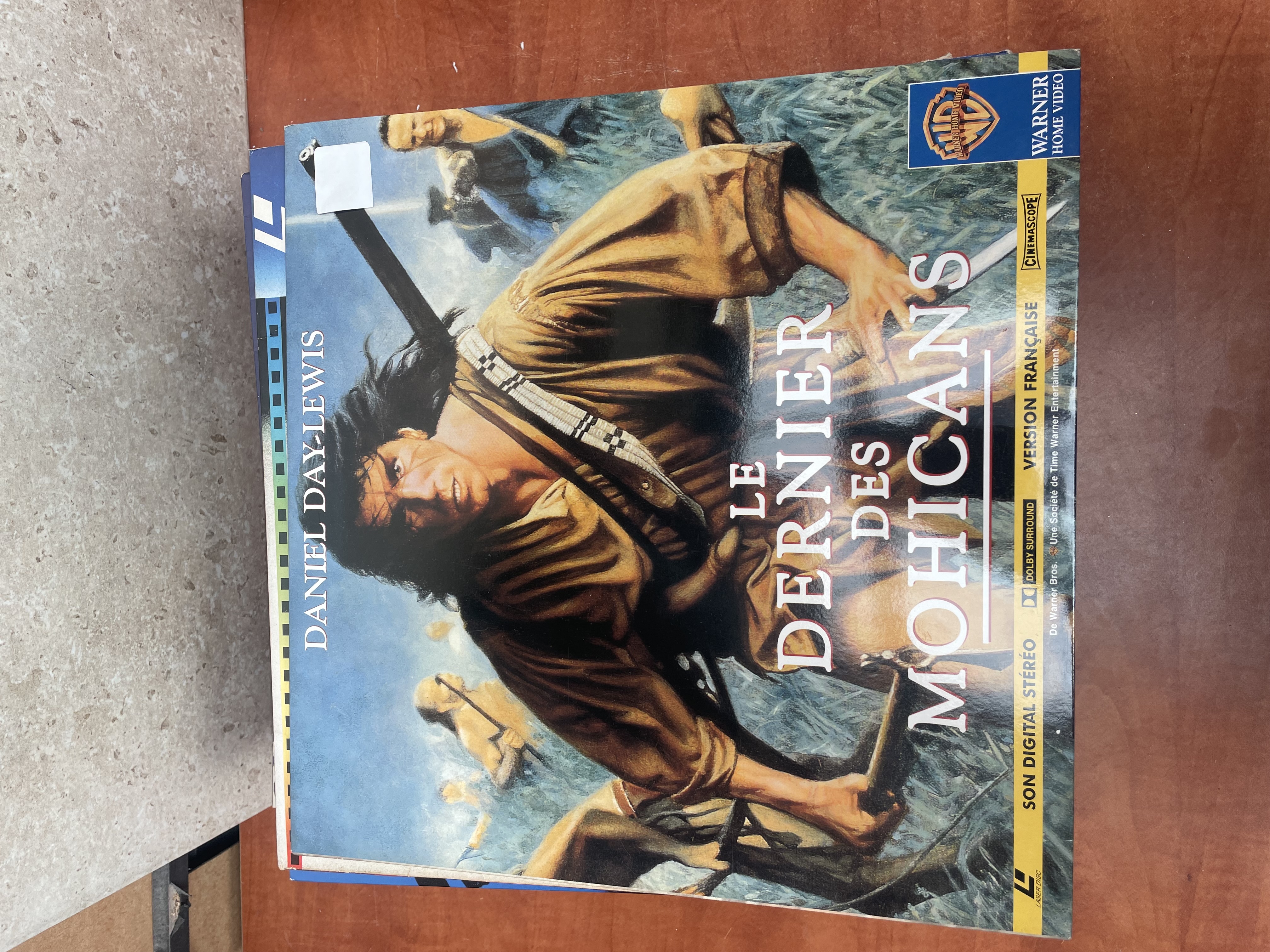Le Dernier des Mohicans LaserDisc VF Daniel Day-Lewis