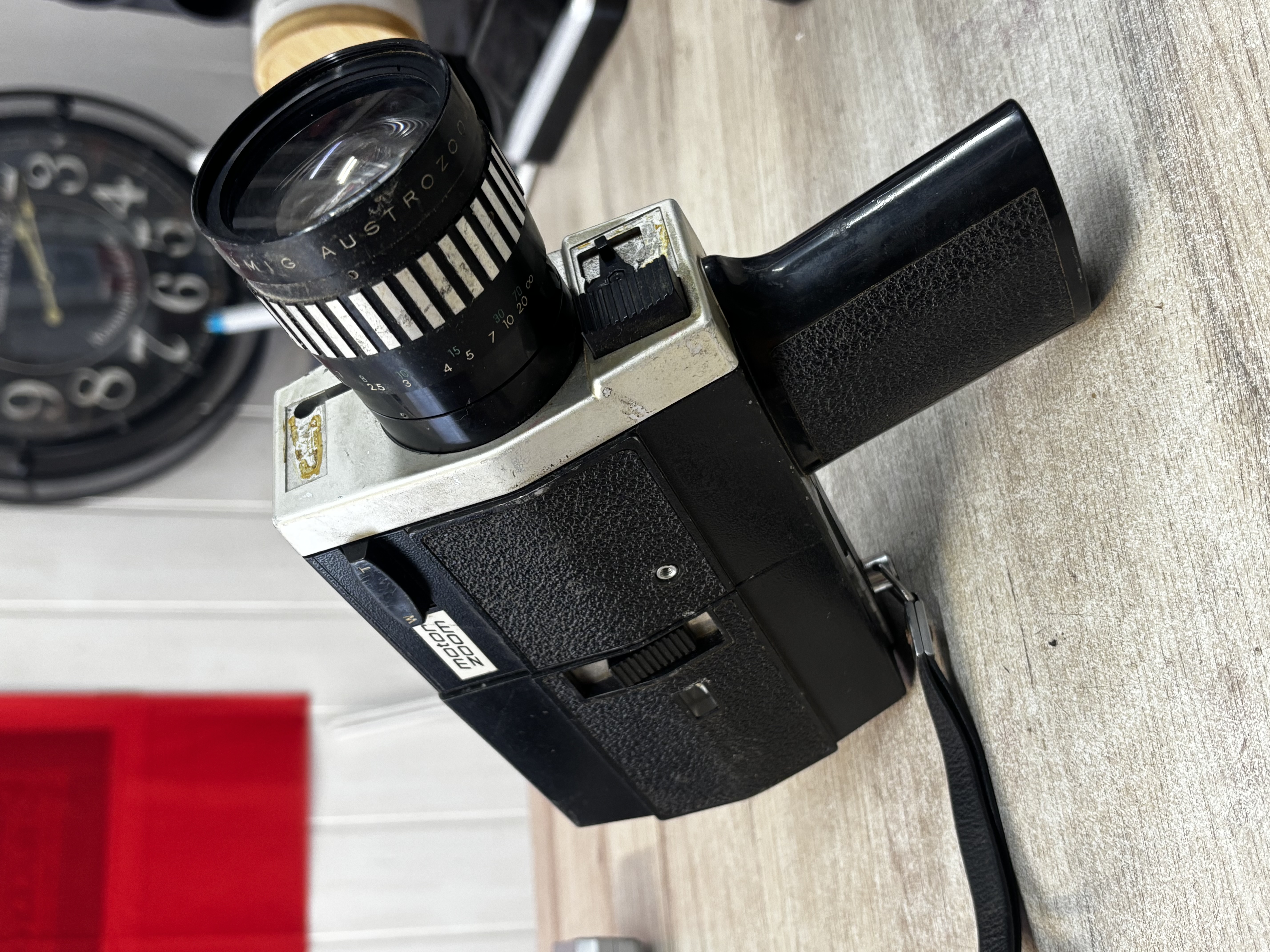 Caméra Super 8 Motor Zoom avec objectif Austrozoom