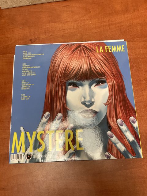 La Femme Mystère livre illustré